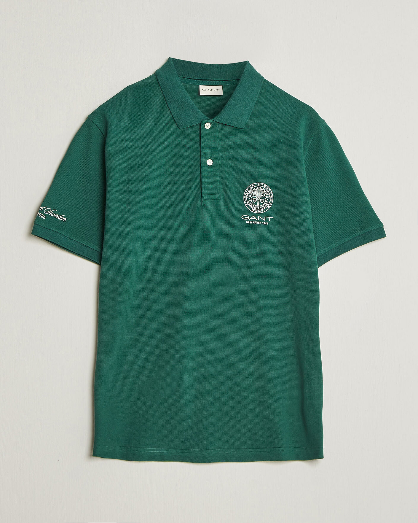 Men | Polo Shirts | Gant | Tournament Pique Green