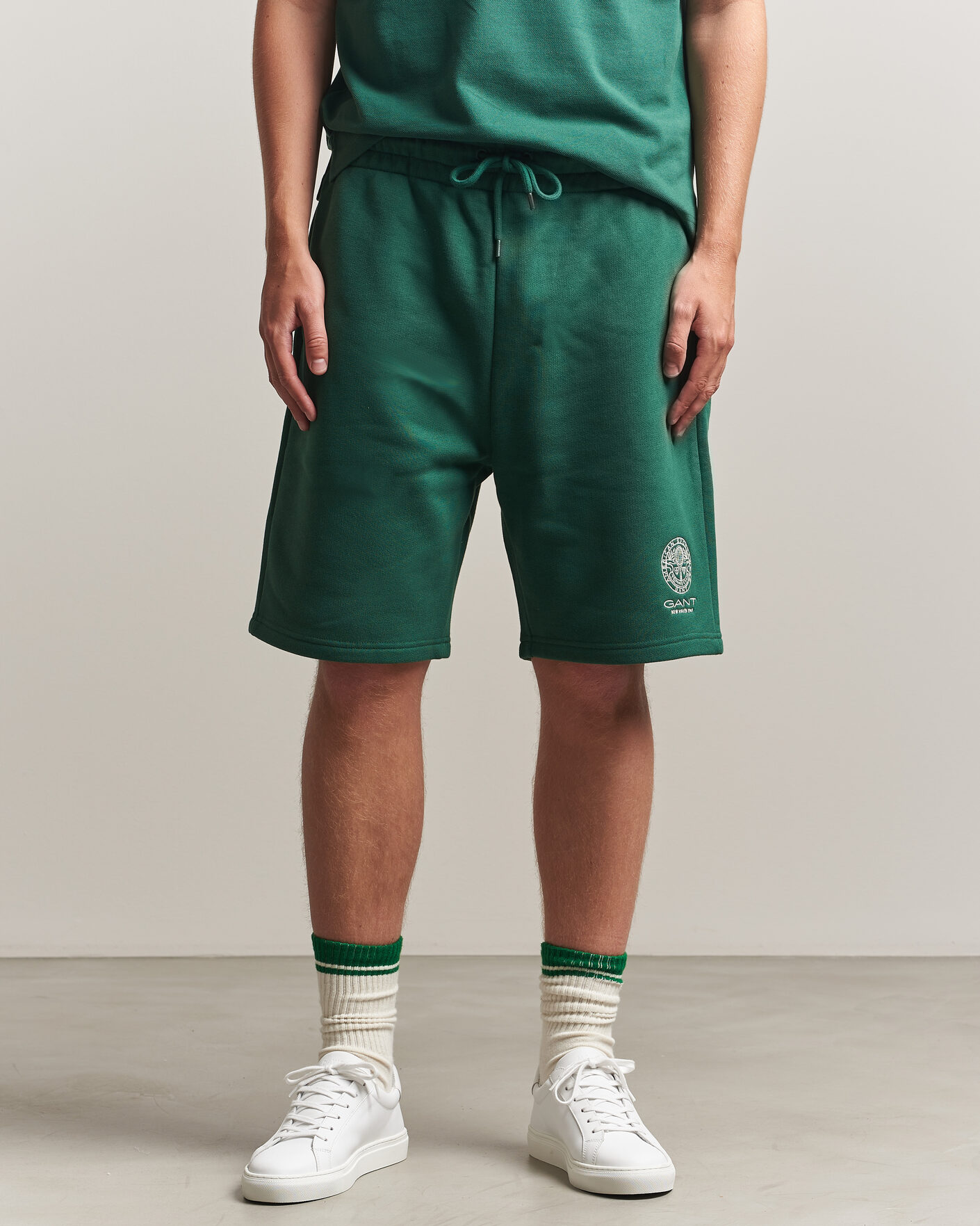 Men | Shorts | Gant | Tournament Shorts Green