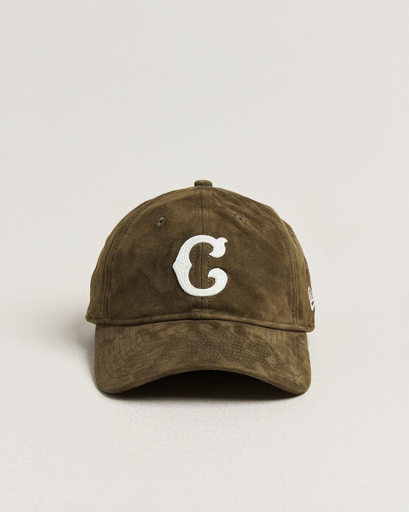 Men | Hats & Caps | New Era | 9Twenty Suede Chicago Cubs Cap Brown