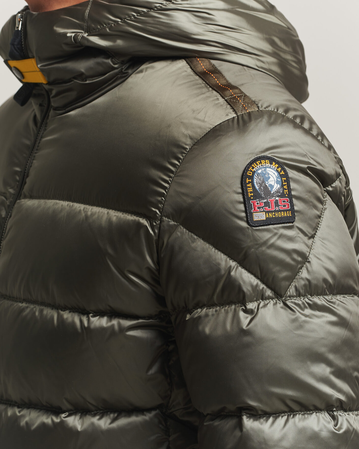 Men | Coats & Jackets | Parajumpers | Pharrel Sheen Hooded Jacket Rosemary