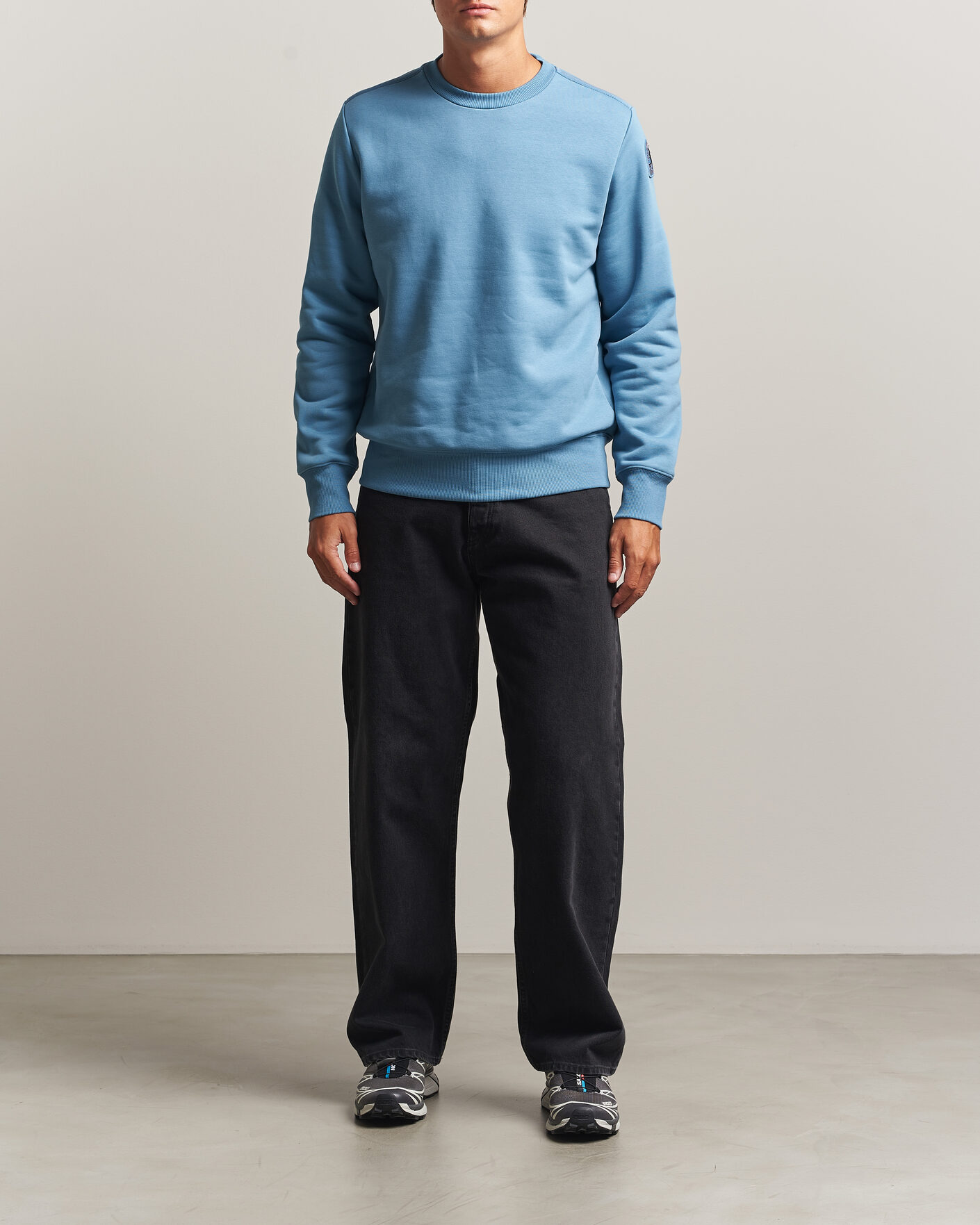 Men | Sweaters & Knitwear | Parajumpers | K2 Super Easy Sweatshirt Skysteel