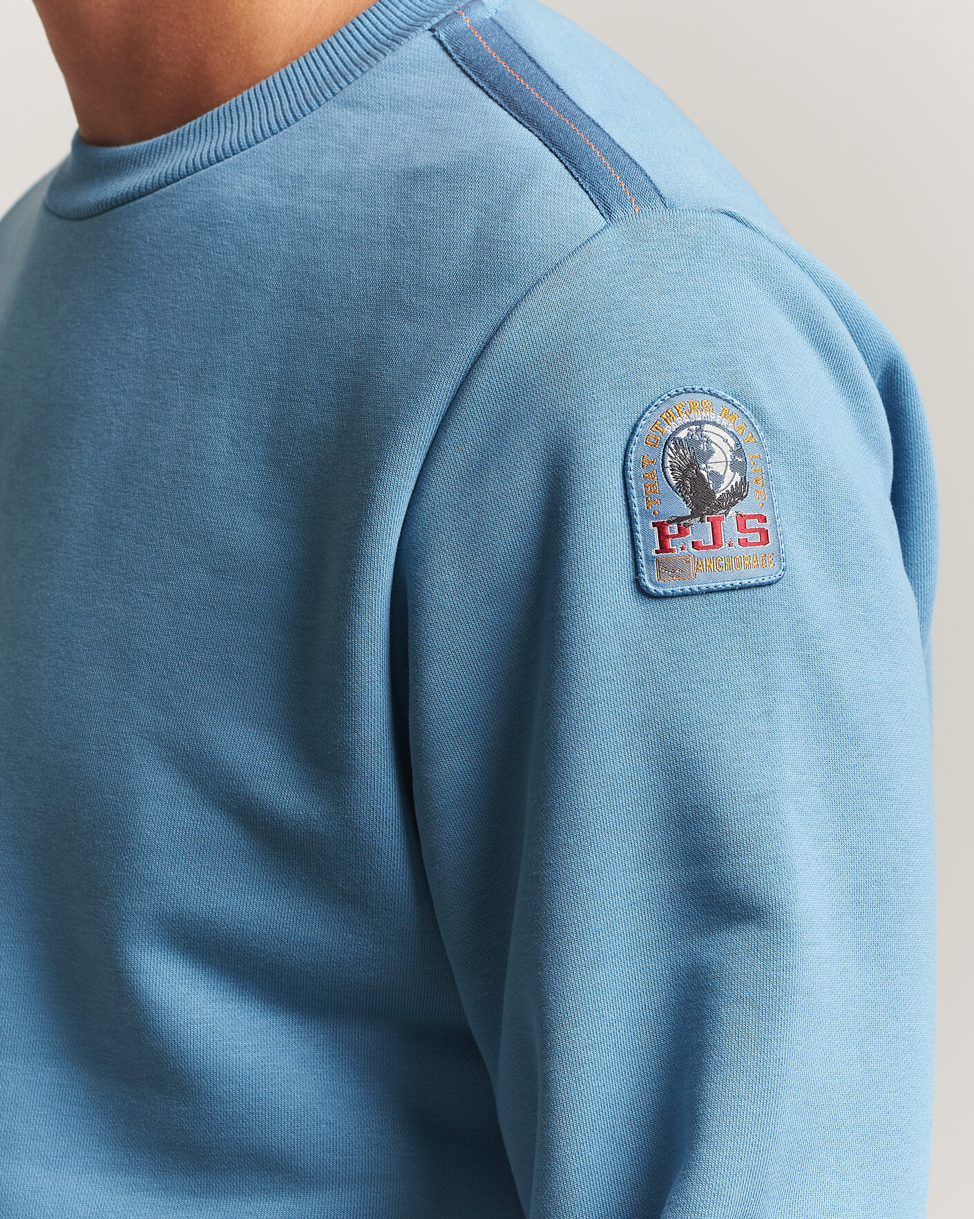 Men | Sweaters & Knitwear | Parajumpers | K2 Super Easy Sweatshirt Skysteel