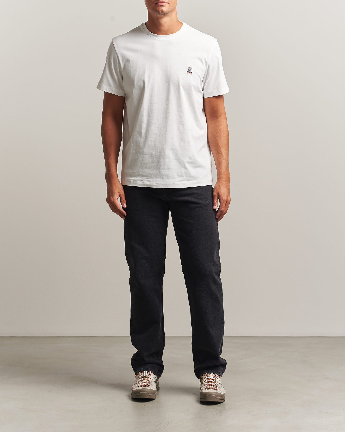 Men | T-Shirts | Parajumpers | Patch Super Easy T-Shirt White