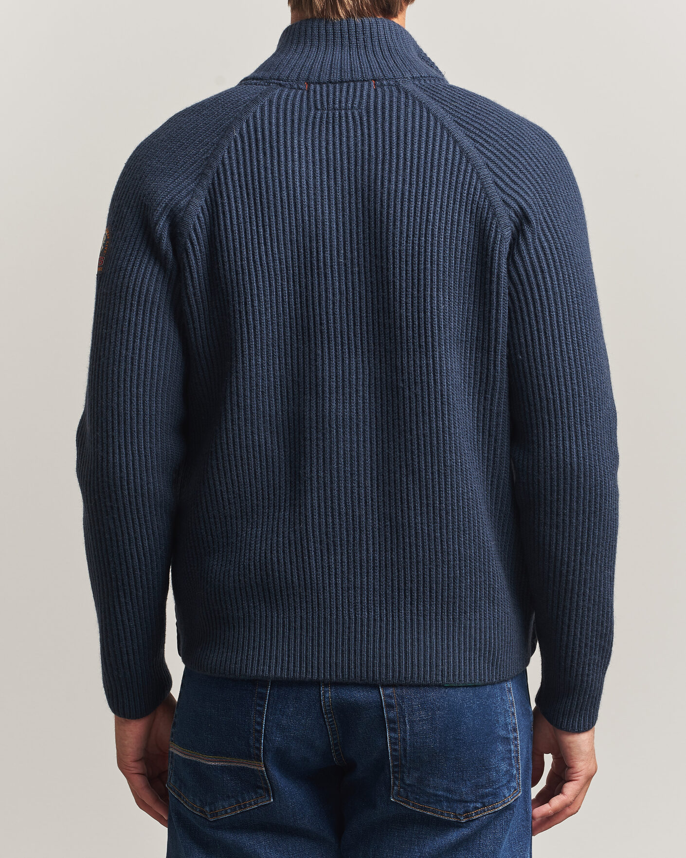 Men | Coats & Jackets | Parajumpers | Olmo Rib Knitted Hybrid Jacket Nine Iron