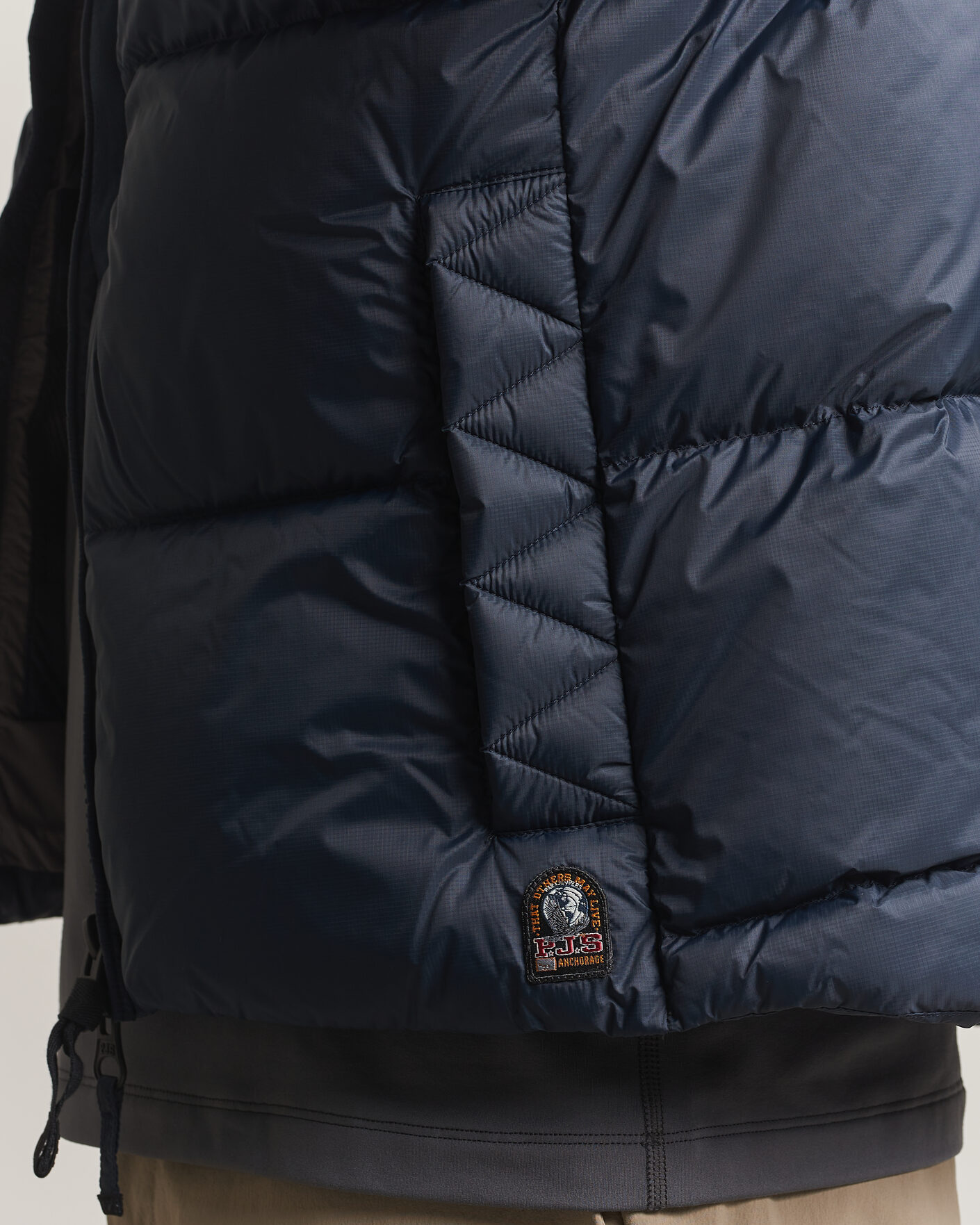 Men | Gilets | Parajumpers | Roydale Ripstop Polar Puffer Vest Blue Navy