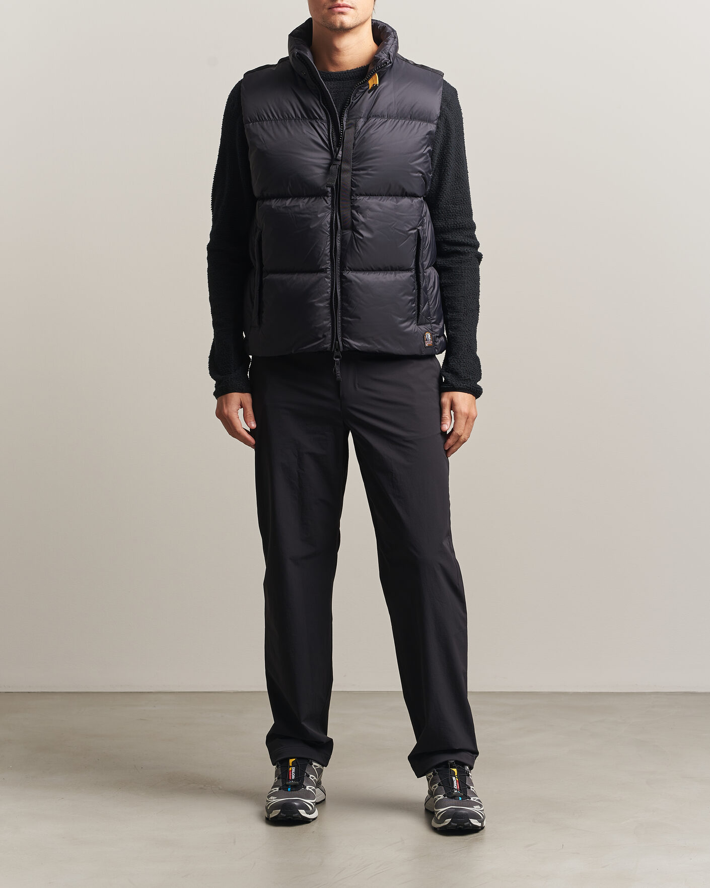 Men | Gilets | Parajumpers | Roydale Ripstop Polar Puffer Vest Black