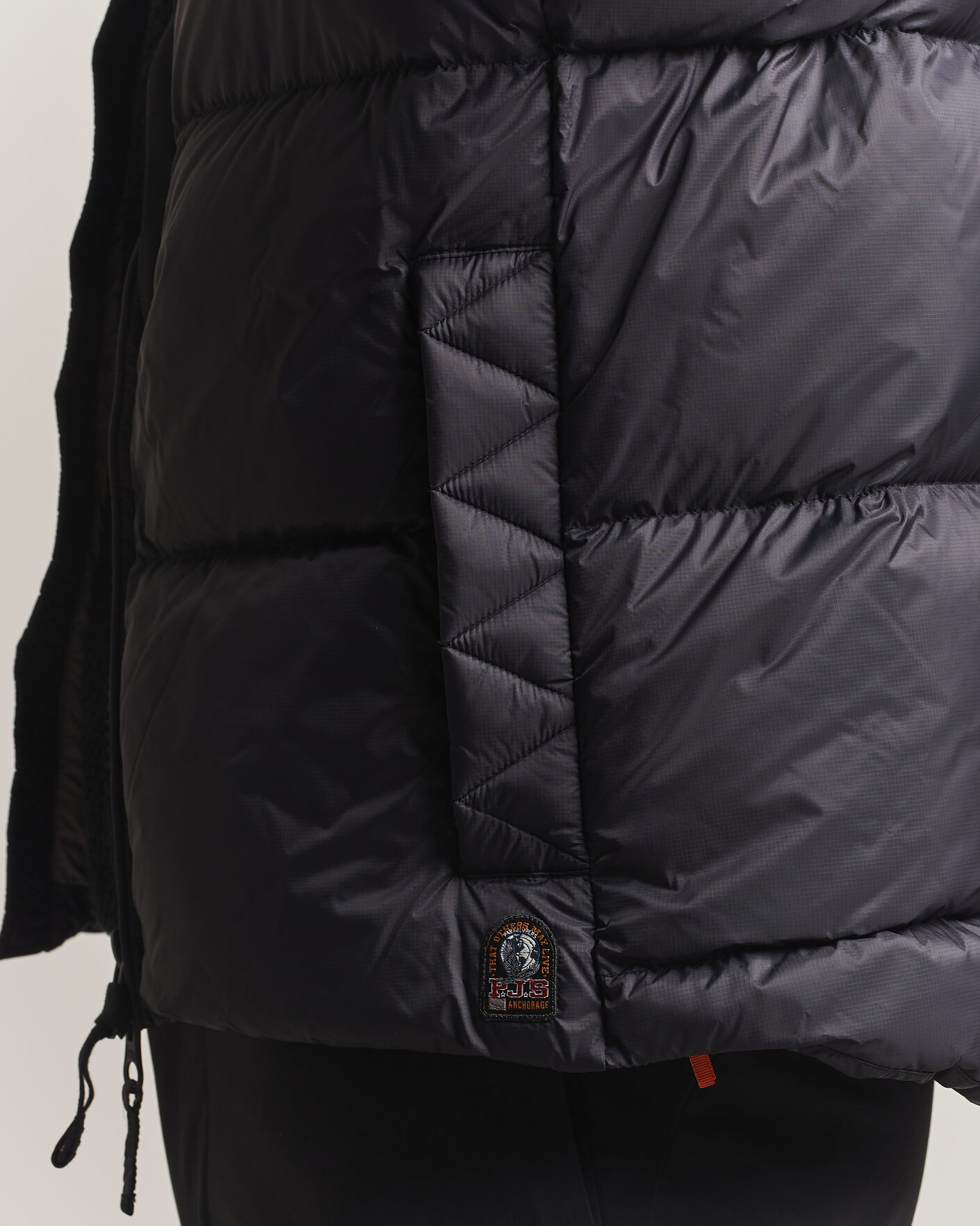 Men | Gilets | Parajumpers | Roydale Ripstop Polar Puffer Vest Black