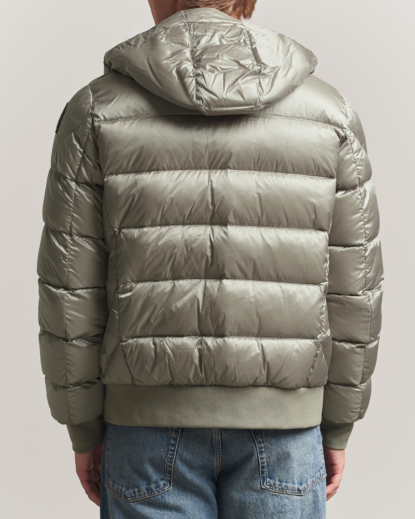 Men | Coats & Jackets | Parajumpers | Pharrel Sheen Hooded Jacket Mid Grey