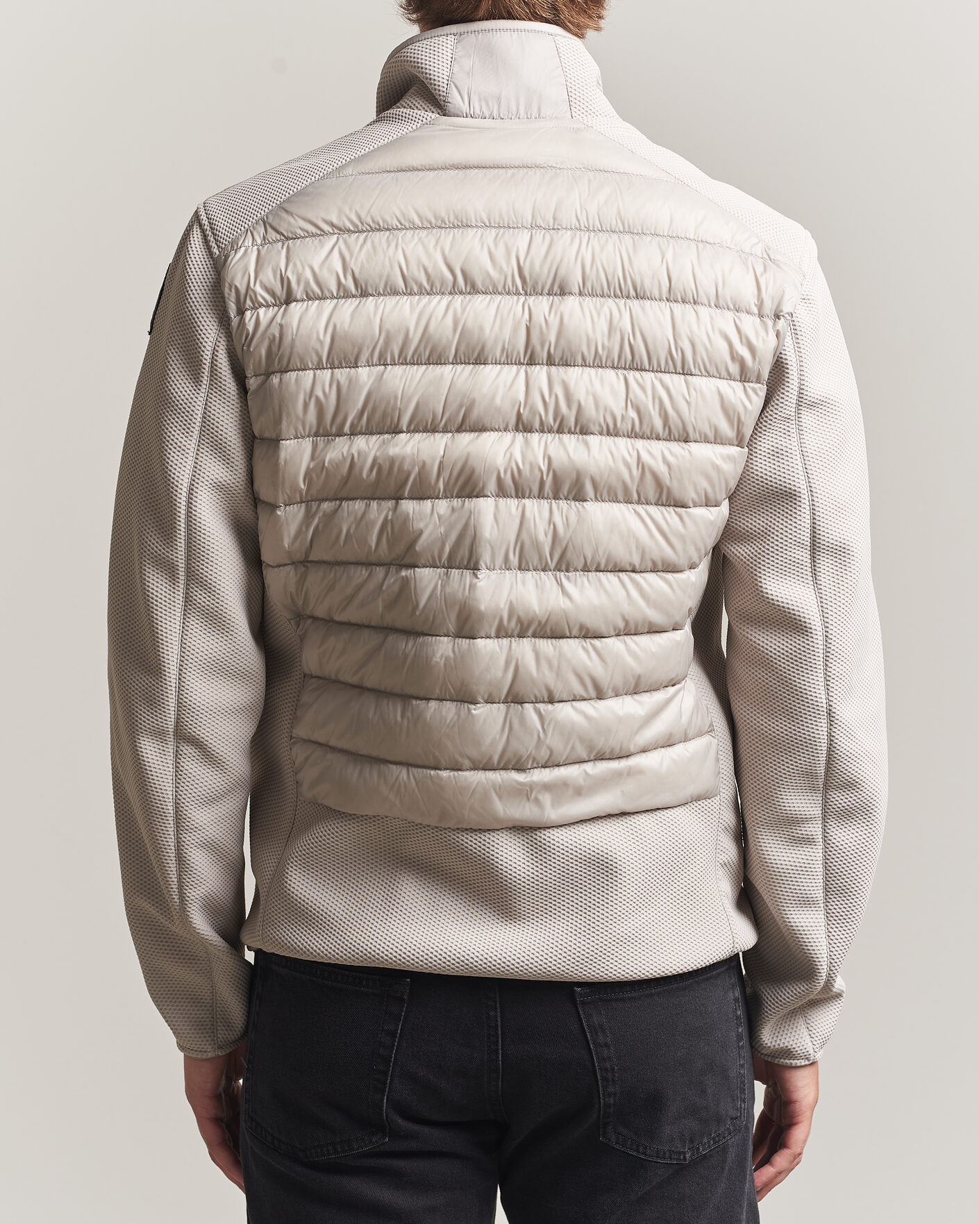 Men | Coats & Jackets | Parajumpers | Jayden Warm Up Hybrid Jacket Mid Grey