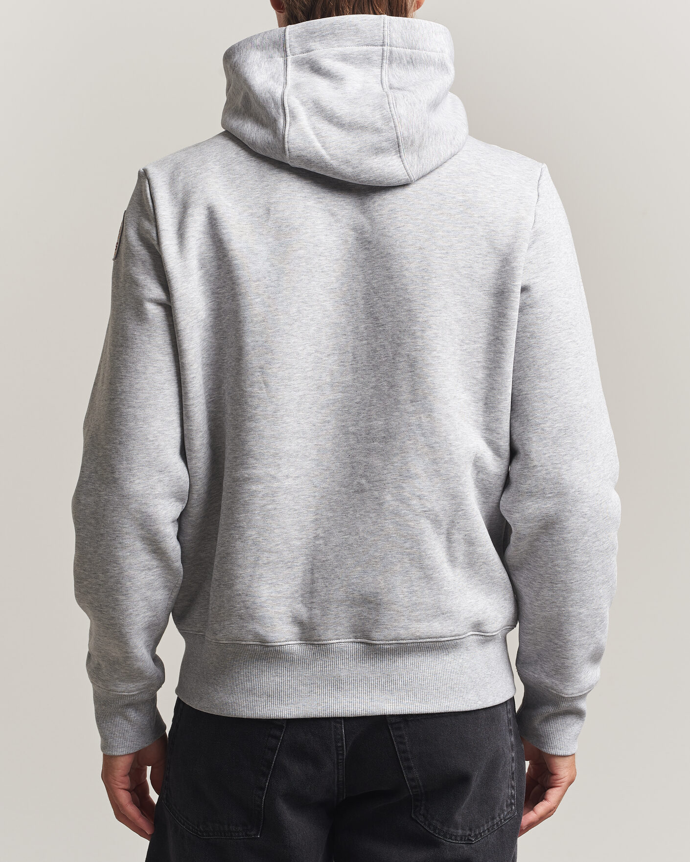 Men | Sweaters & Knitwear | Parajumpers | Charlie Super Easy Full Zip Ash Grey Melange