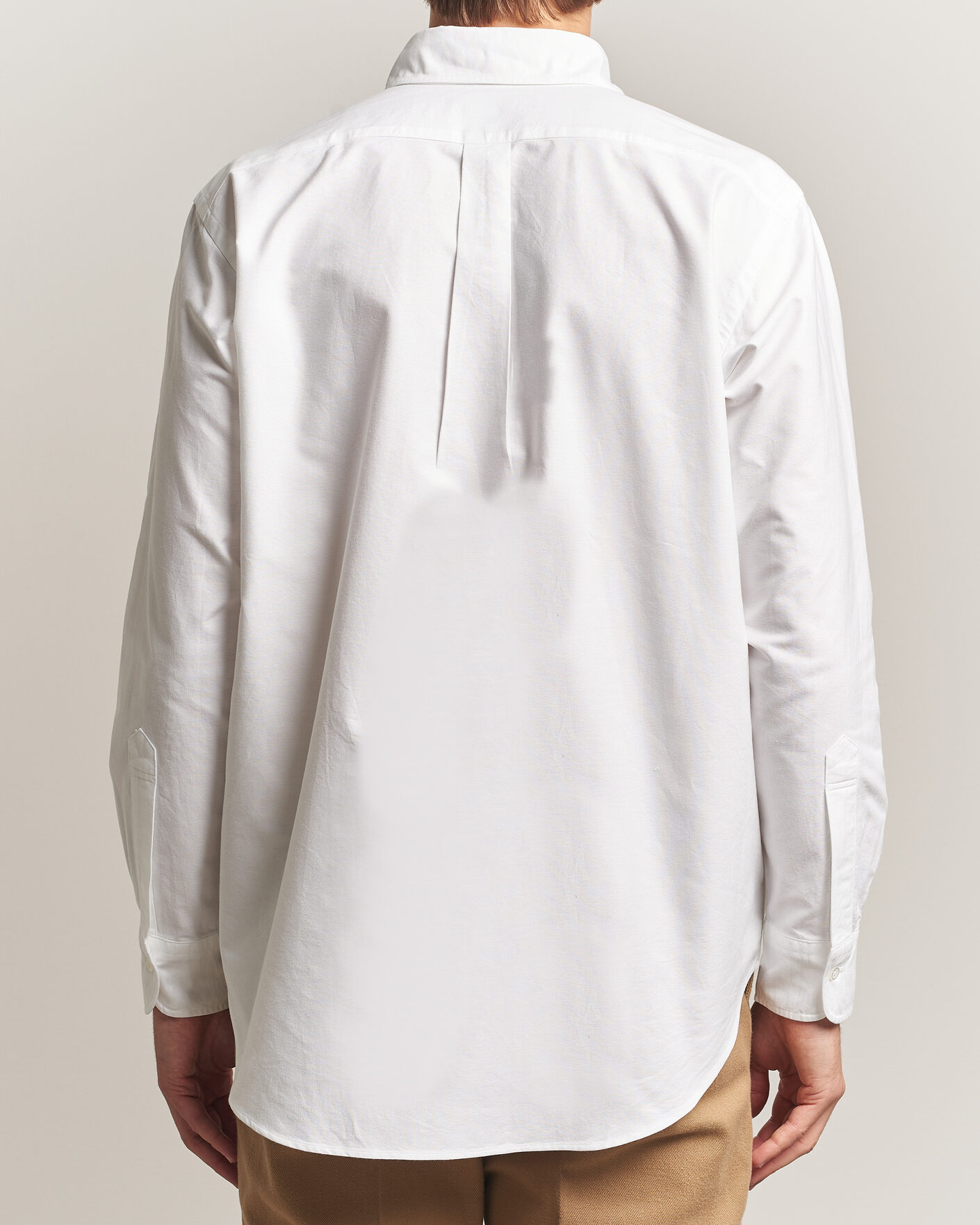 Men | Shirts | Kamakura Shirts | Ametora Japanese Oxford BD Shirt White