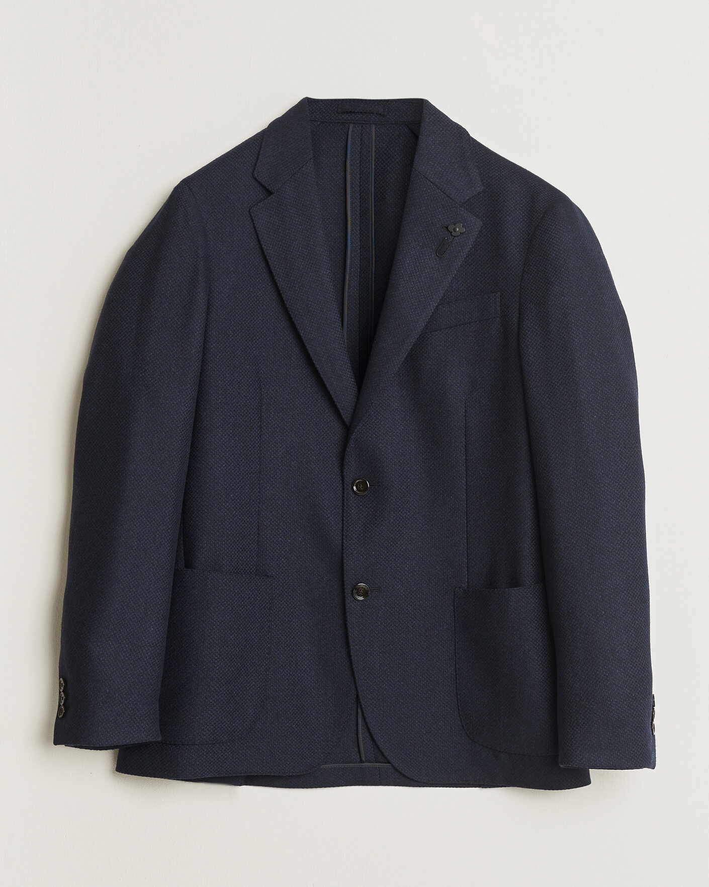 Men | Blazers | Lardini | Wool/Cashmere Blazer Navy