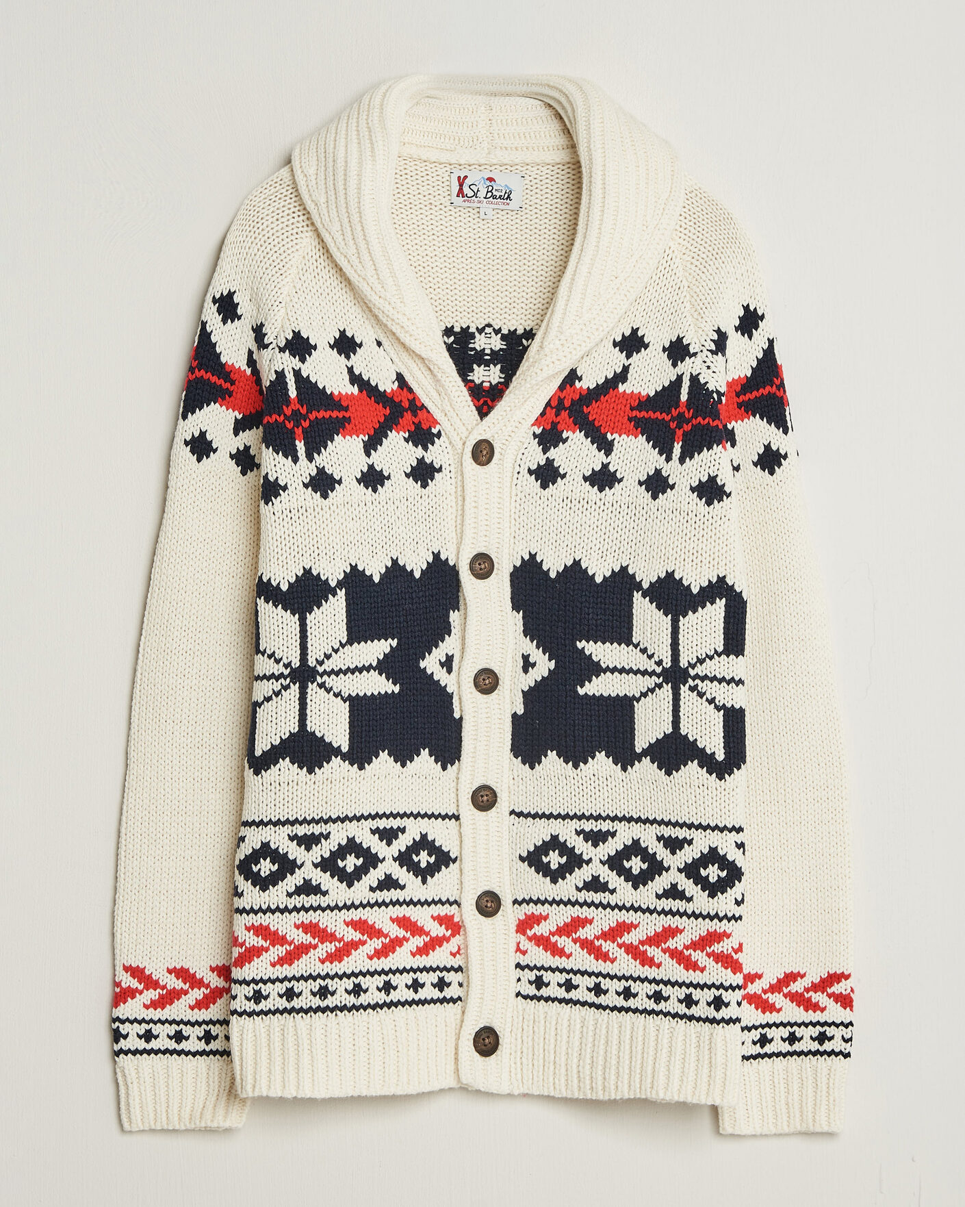 Men | Sweaters & Knitwear | MC2 Saint Barth | Archer Cardigan Nordic Aztec