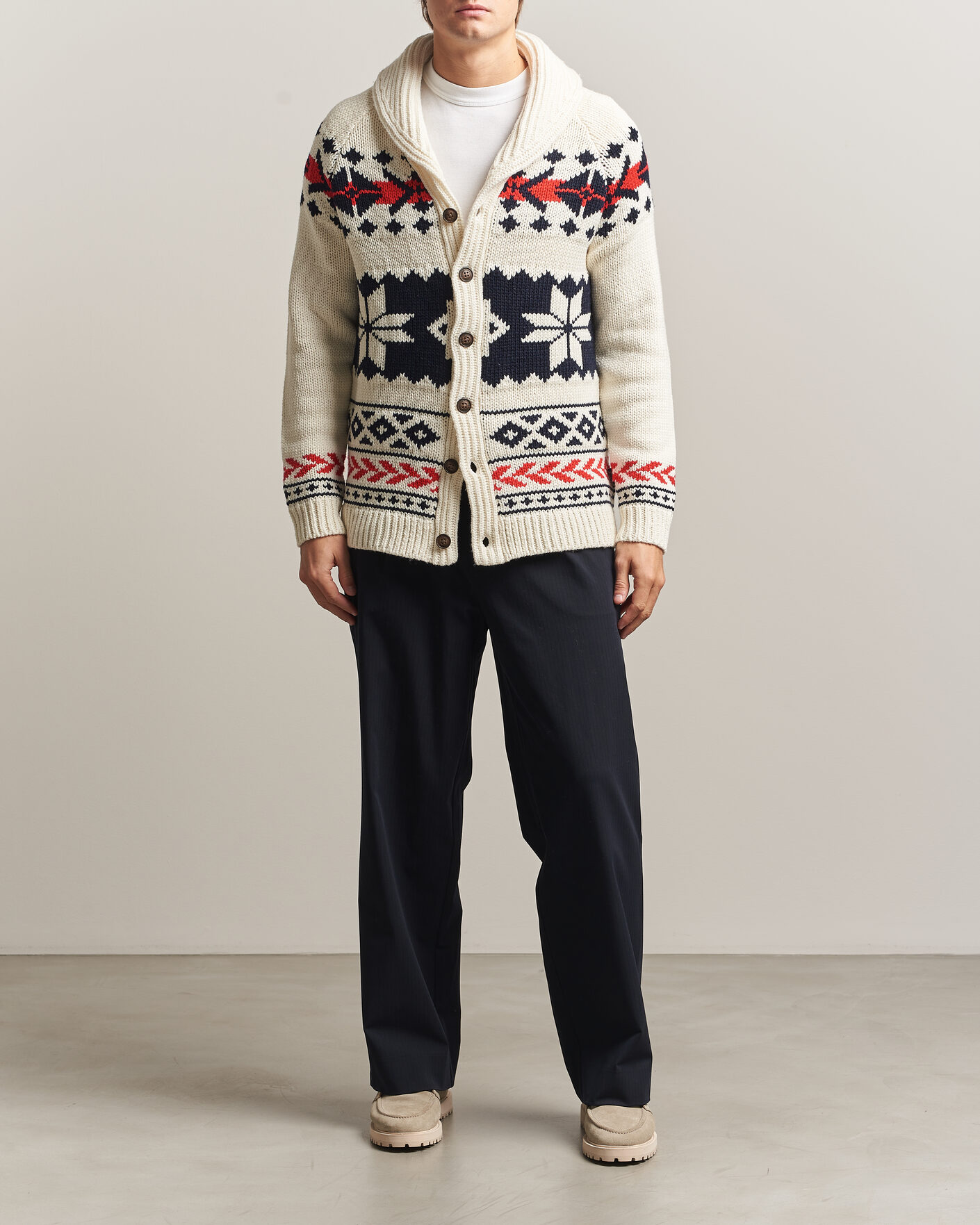 Men | Sweaters & Knitwear | MC2 Saint Barth | Archer Cardigan Nordic Aztec