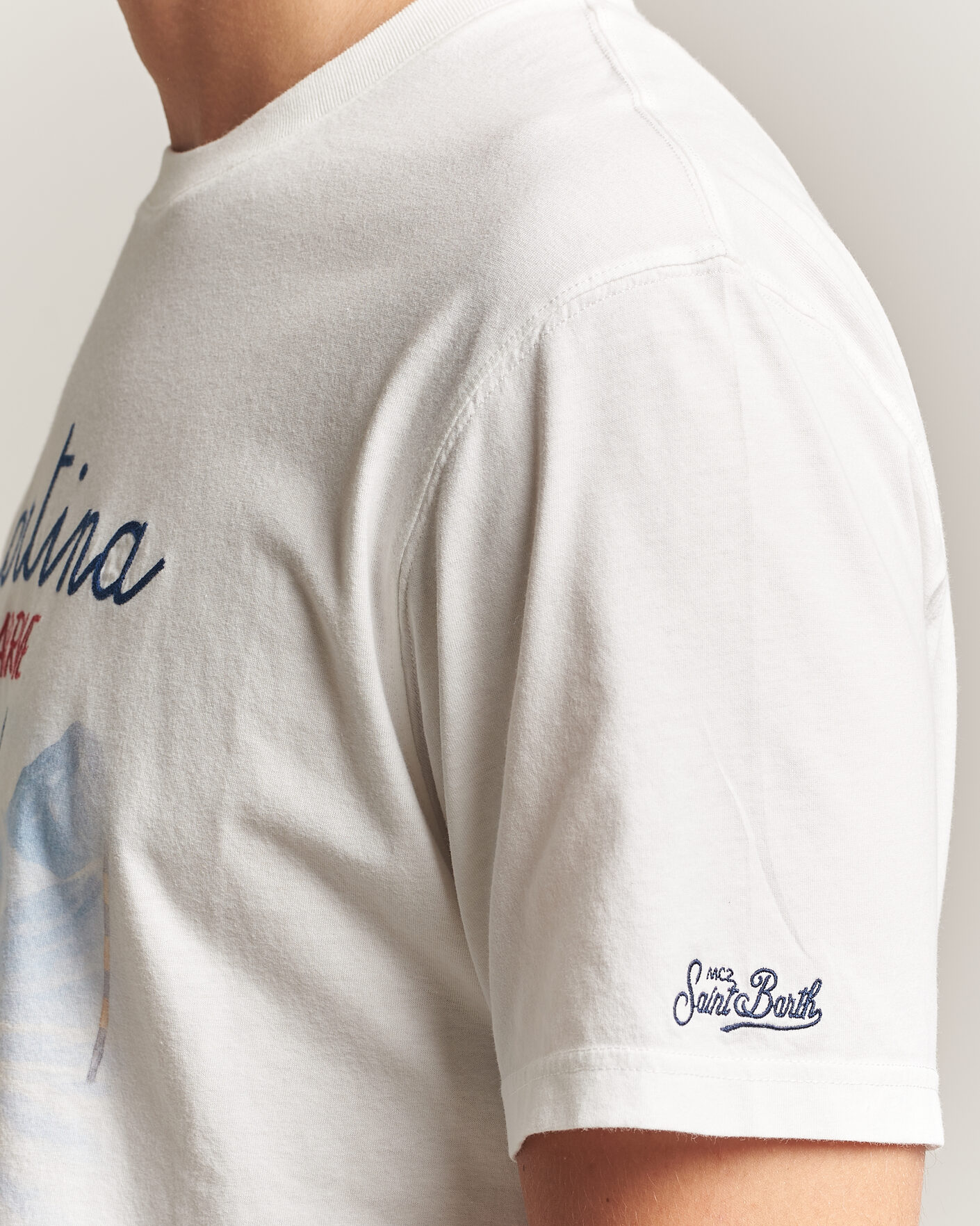 Men | T-Shirts | MC2 Saint Barth | Printed Cotton T-Shirt Cortina
