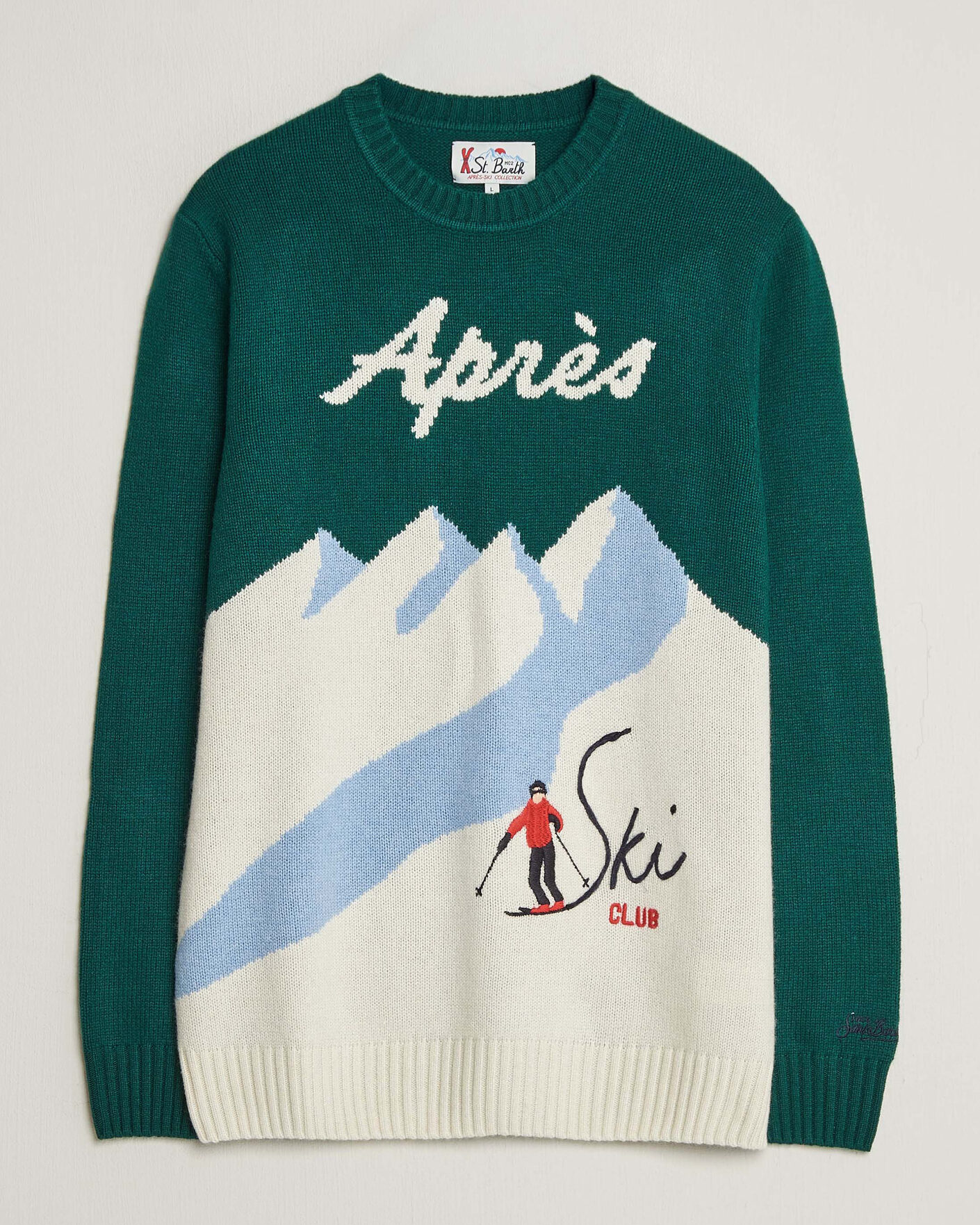 Men | Sweaters & Knitwear | MC2 Saint Barth | Bombardino Printed Sweater Apres Ski Club