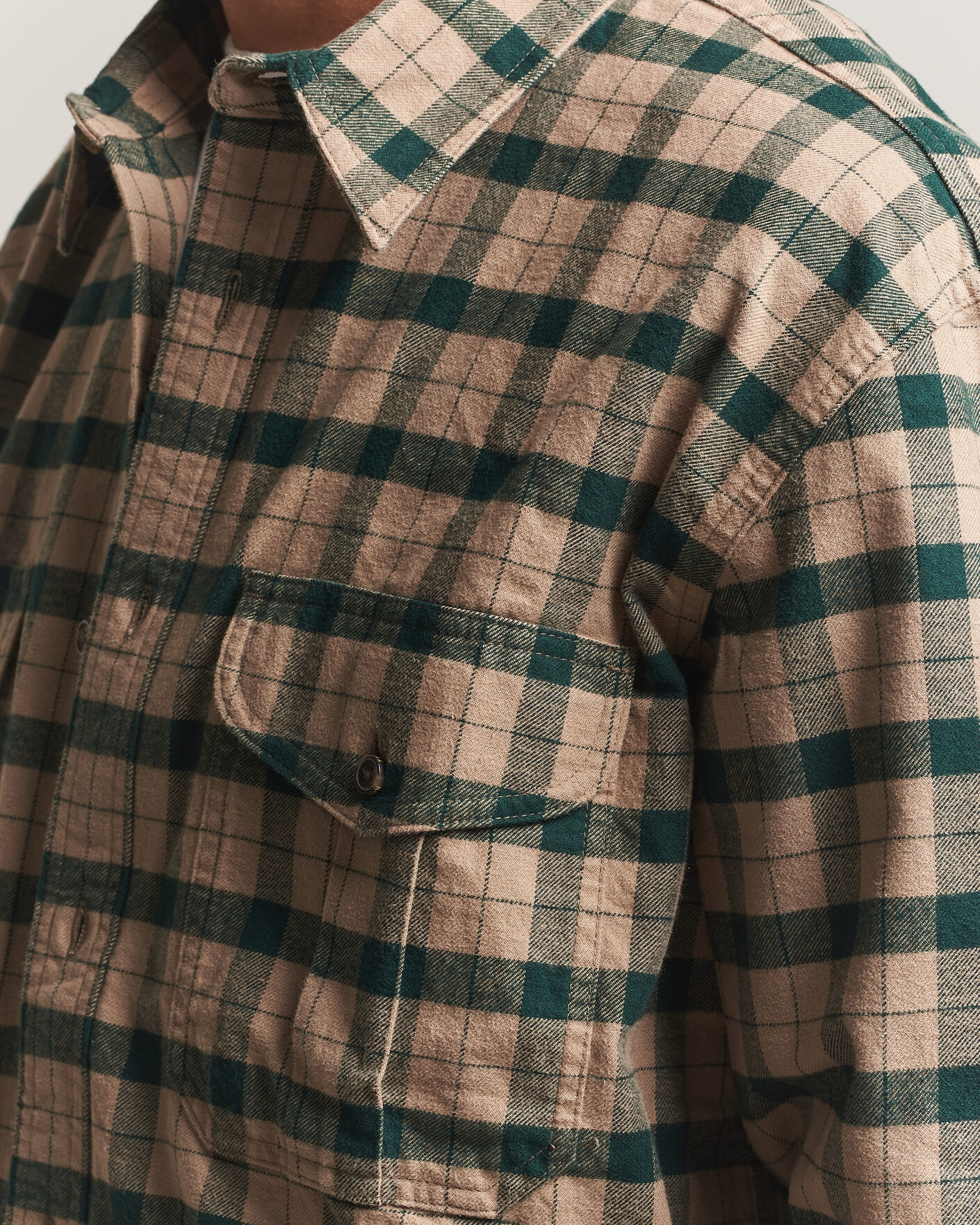 Men | Shirts | Filson | Checked Alaskan Guide Shirt Oatmeal