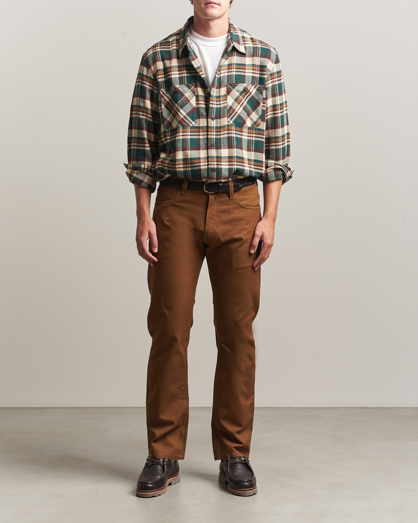 Men | Trousers | Filson | Dry Tin 5-Pocket Pants Whiskey