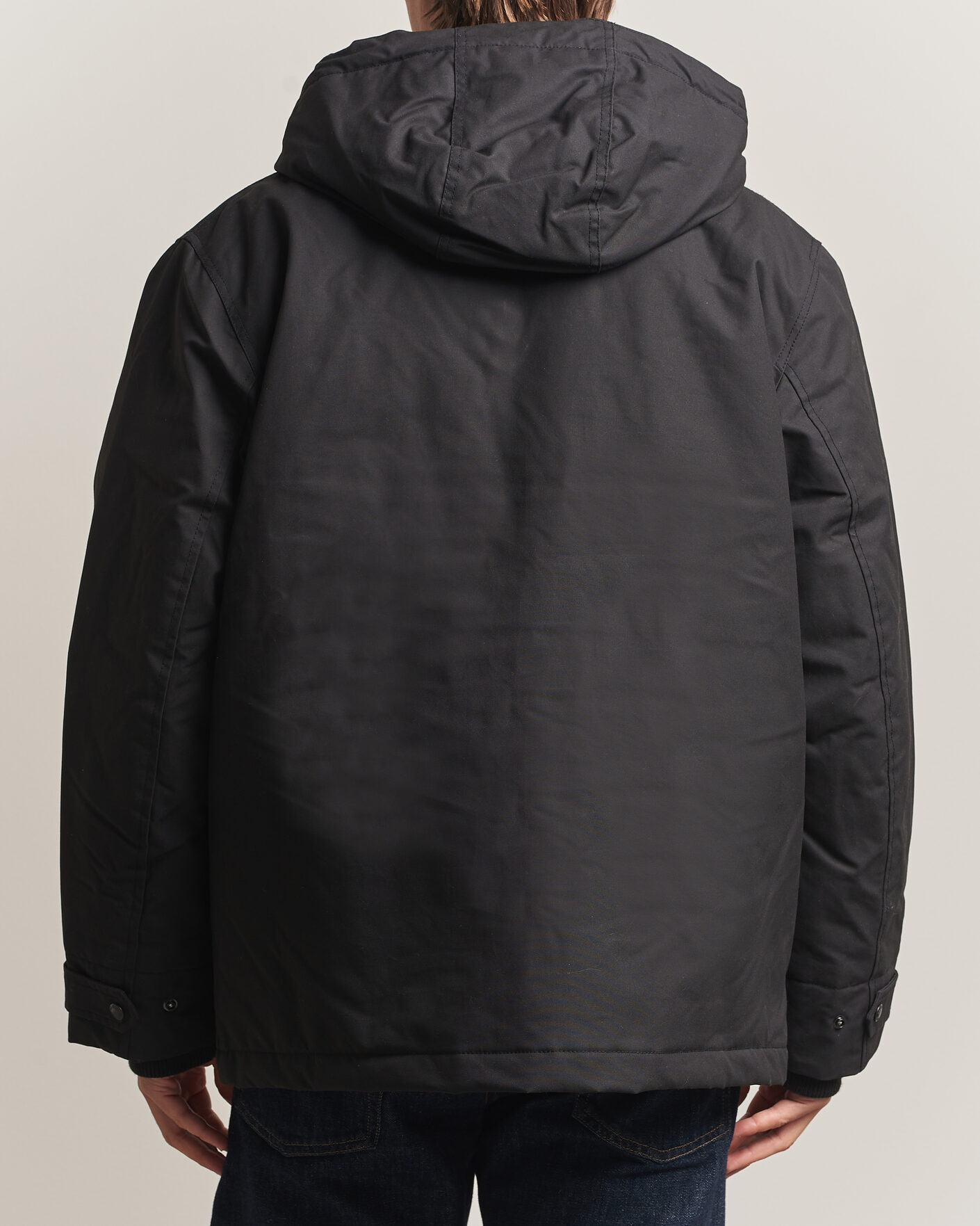 Men | Coats & Jackets | Filson | Waxed Mountain Parka Black
