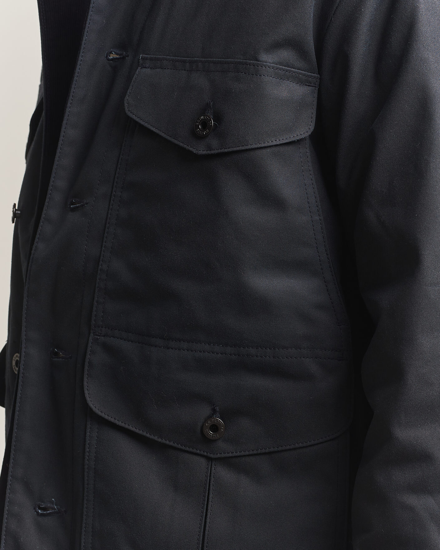Men | Coats & Jackets | Filson | Journeyman Cotton Shelter Cloth Jacket Harbor Blue