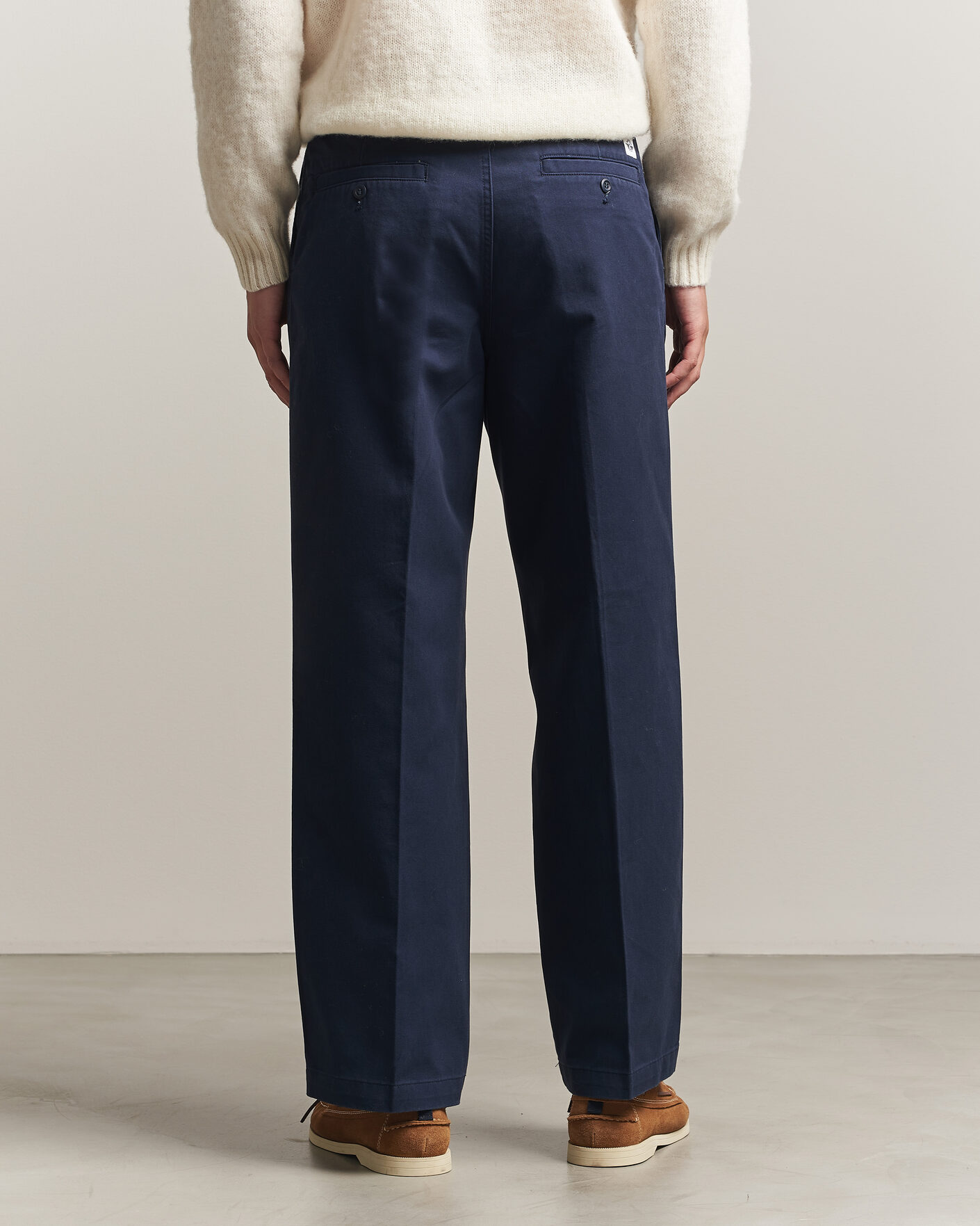 Men | Trousers | Dockers | Original Pleated Chino Loose Navy