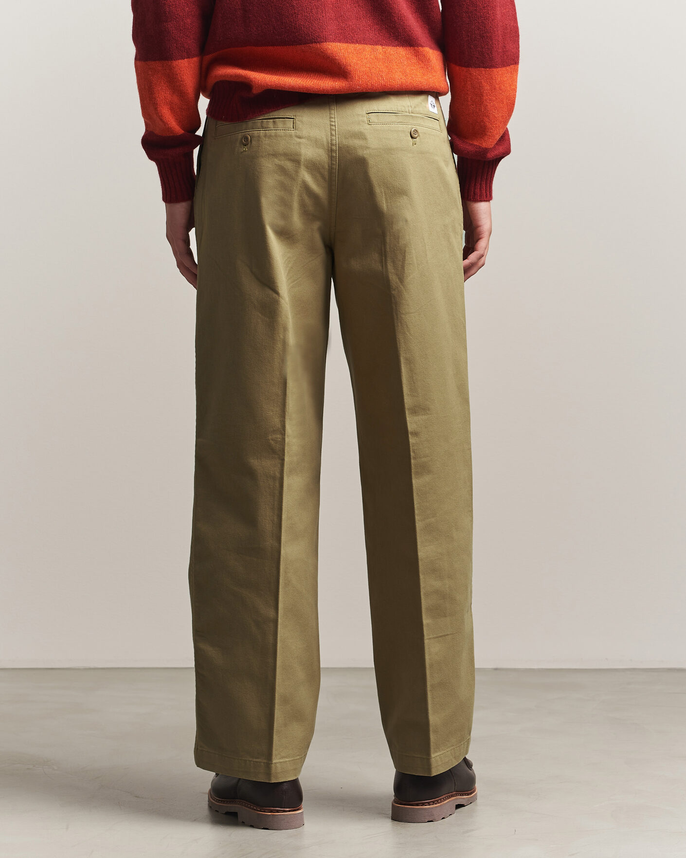 Men | Trousers | Dockers | Original Pleated Chino Loose British Khaki