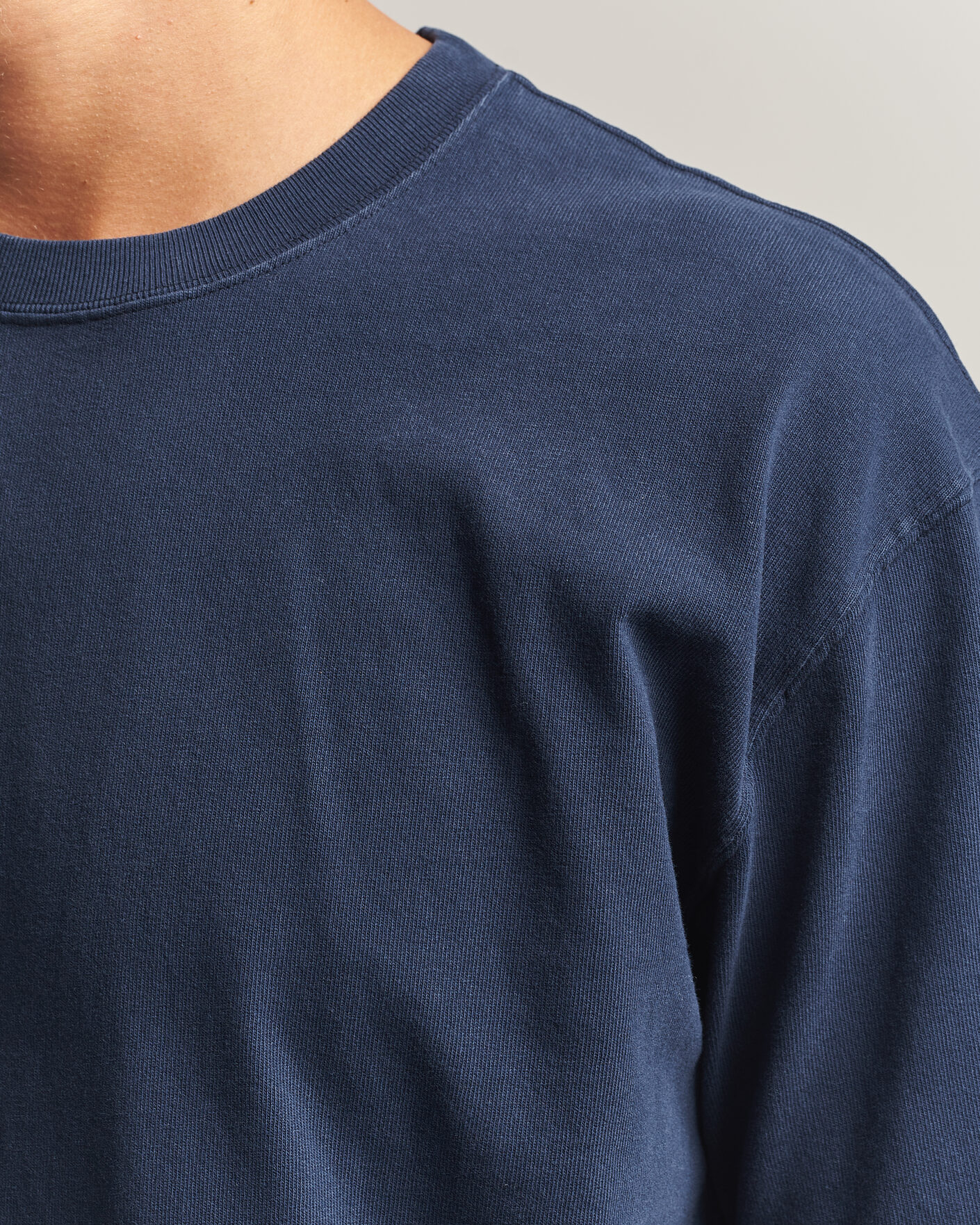 Men | T-Shirts | Drake's | Short Sleeve Hiking T-Shirt Navy