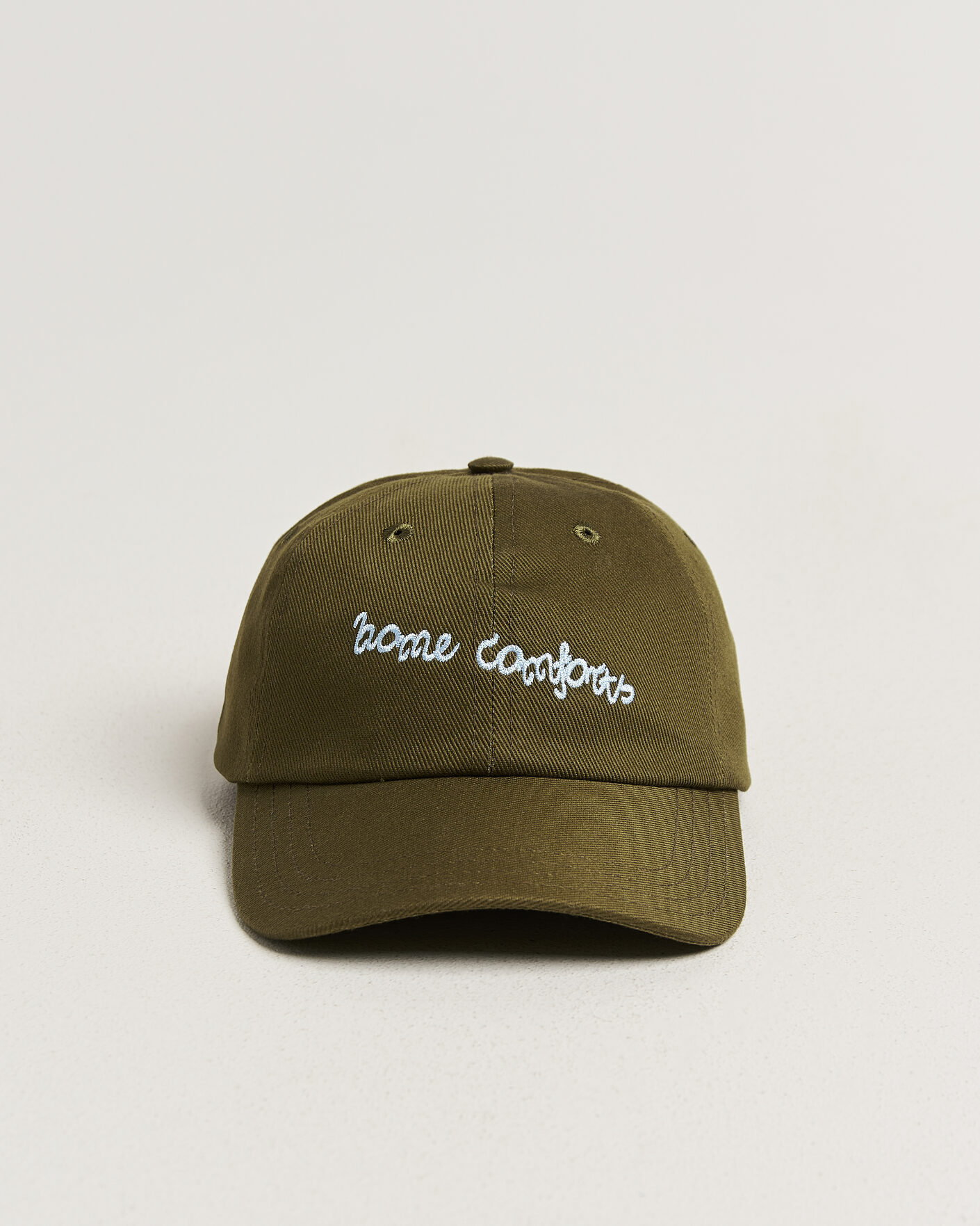 Men | Hats & Caps | Drake's | Home Comforts Twill Baseball Cap Brown