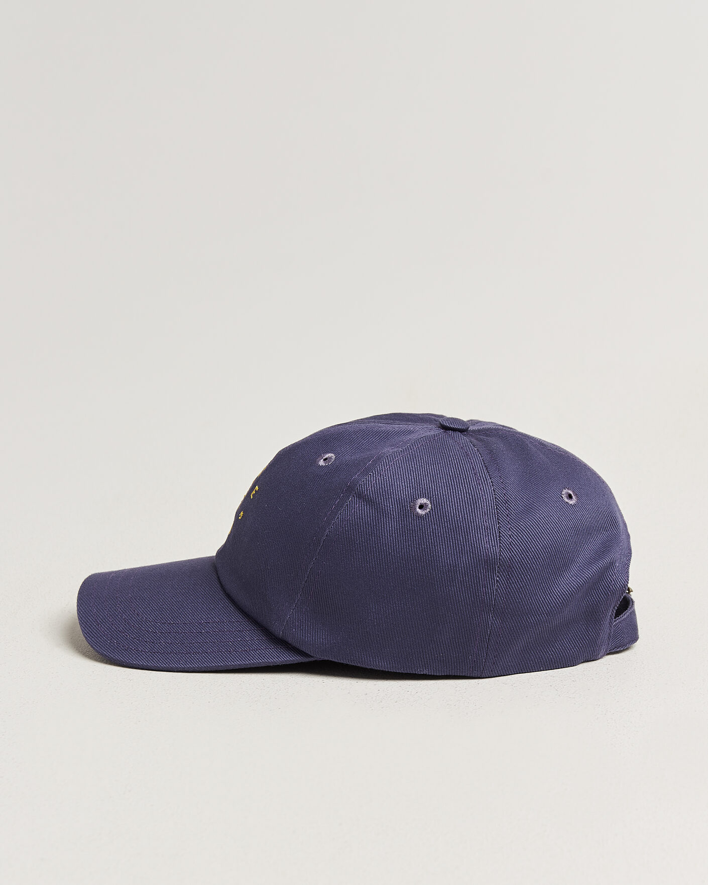 Men | Hats & Caps | Drake's | Clock Twill Baseball Cap Navy
