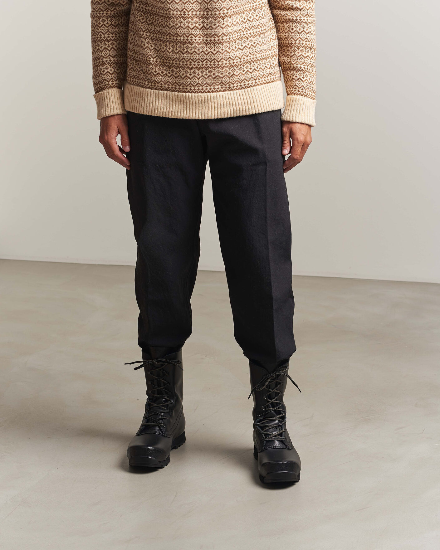Men | Boots | Lundhags | Forest II Wide Boot Black
