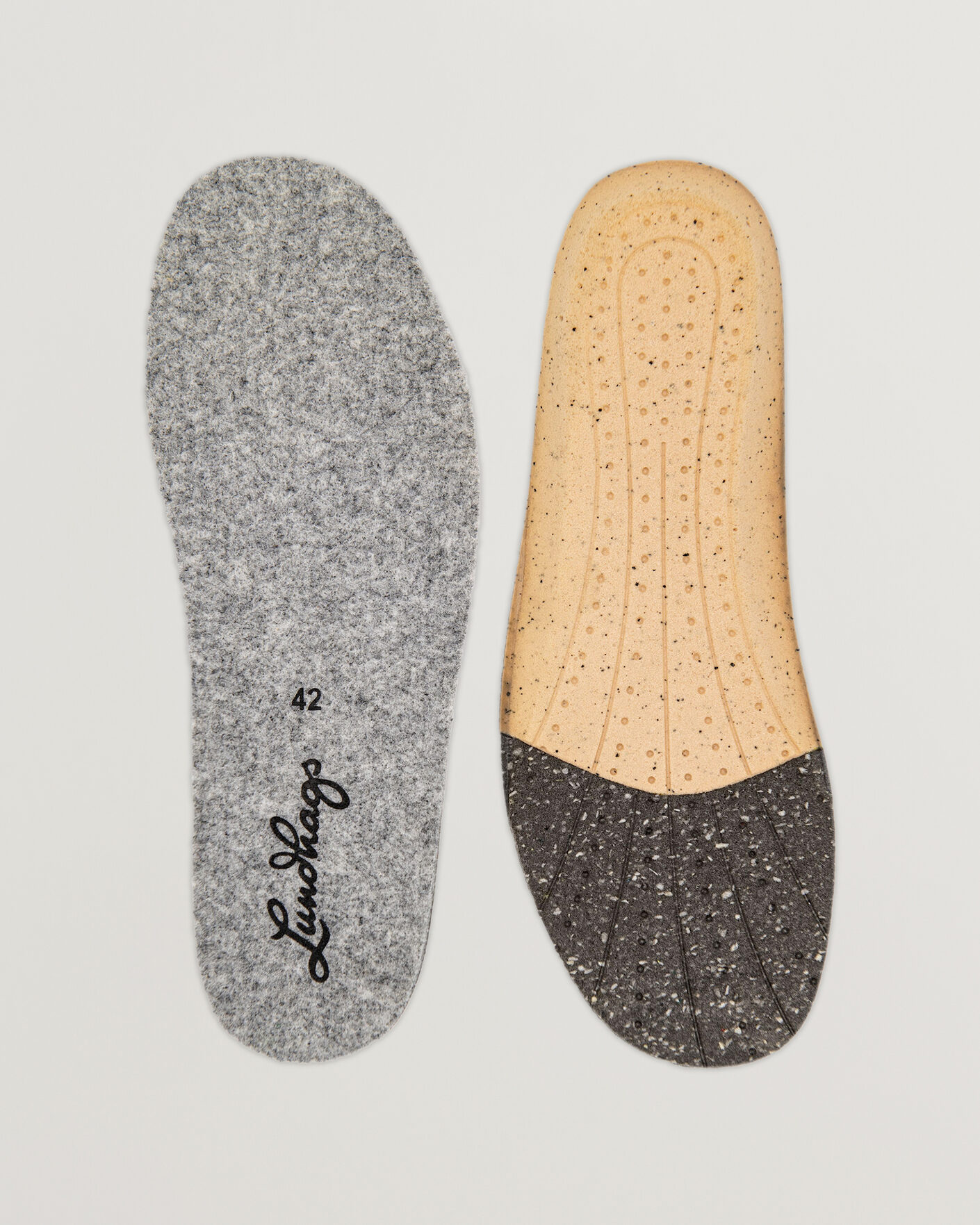 Men | Shoe Care | Lundhags | Moen Wool Insole Grey