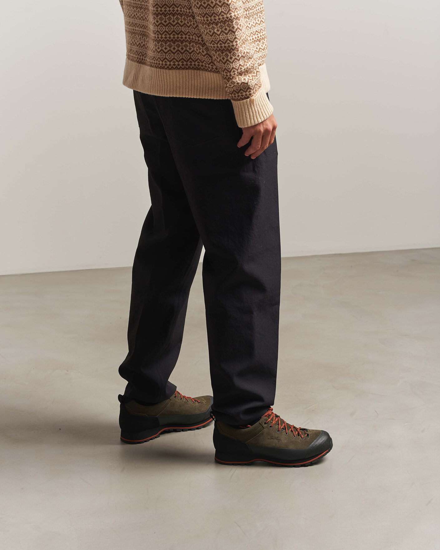 Men | Boots | Lundhags | Bjerg II Hiking Shoe Dark Moss