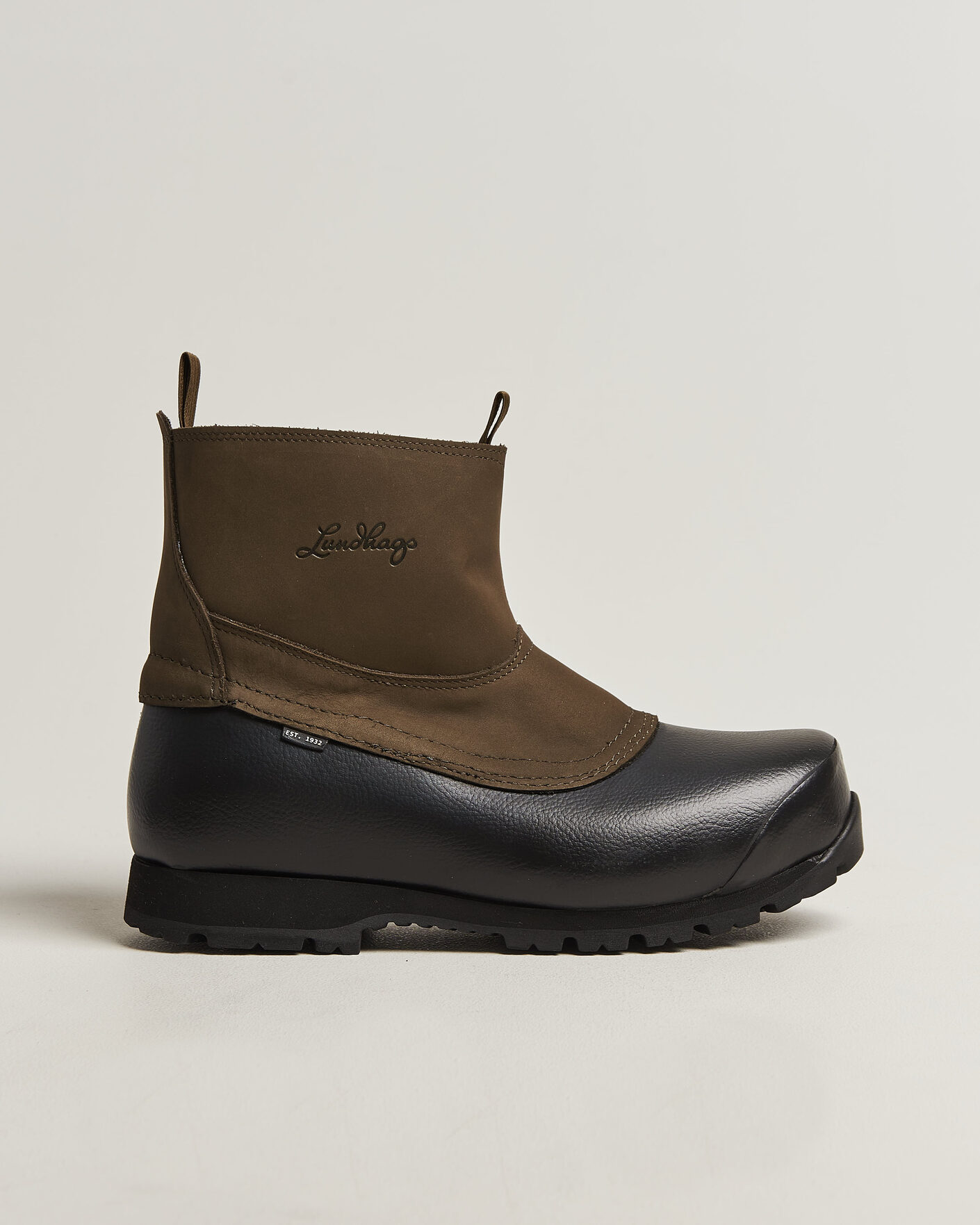 Men | Boots | Lundhags | Myrk Insulated Pull On Boot Dark Moss