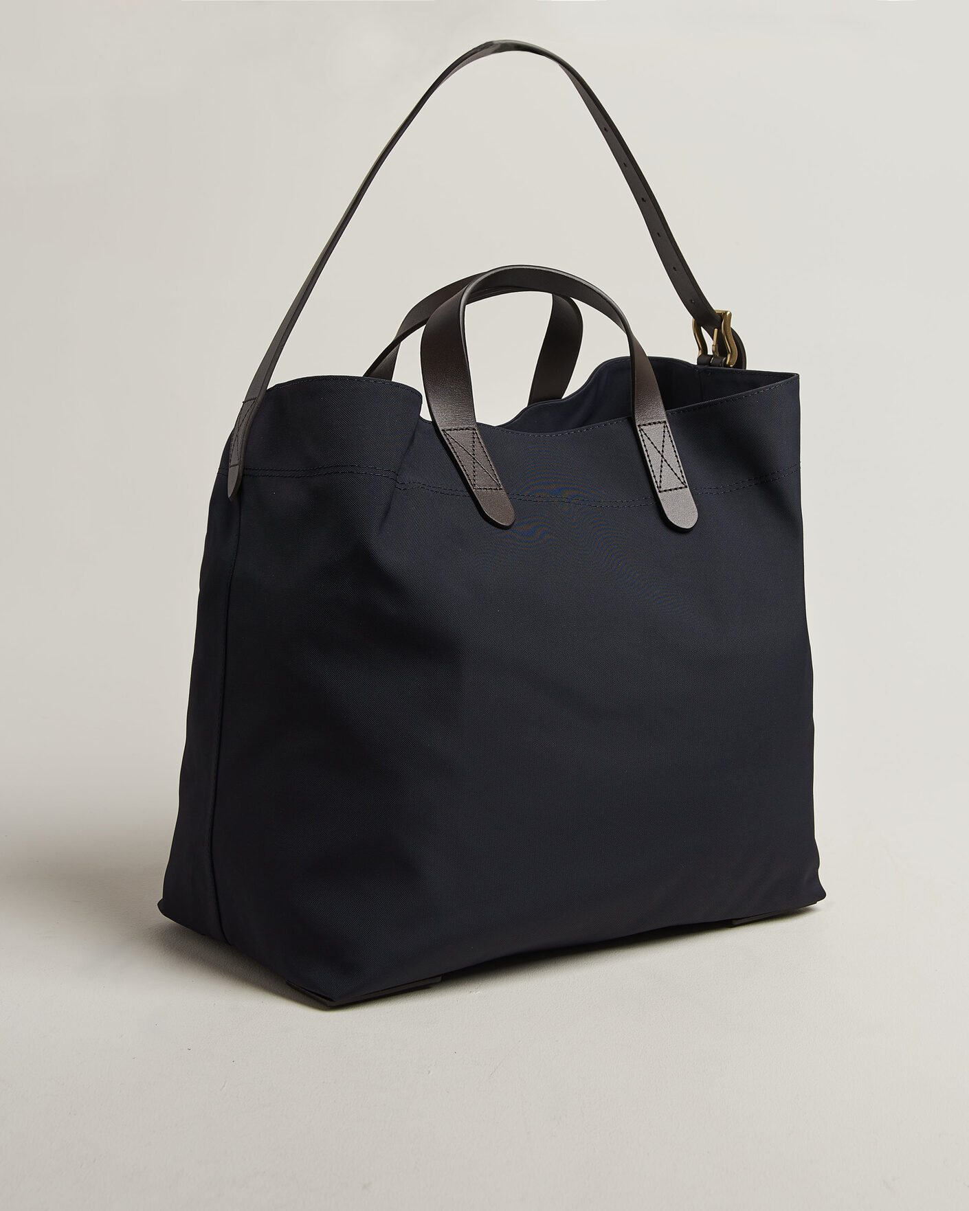 Men | Bags | Mismo | M/S Companion Tote Bag Navy/Dark Brown
