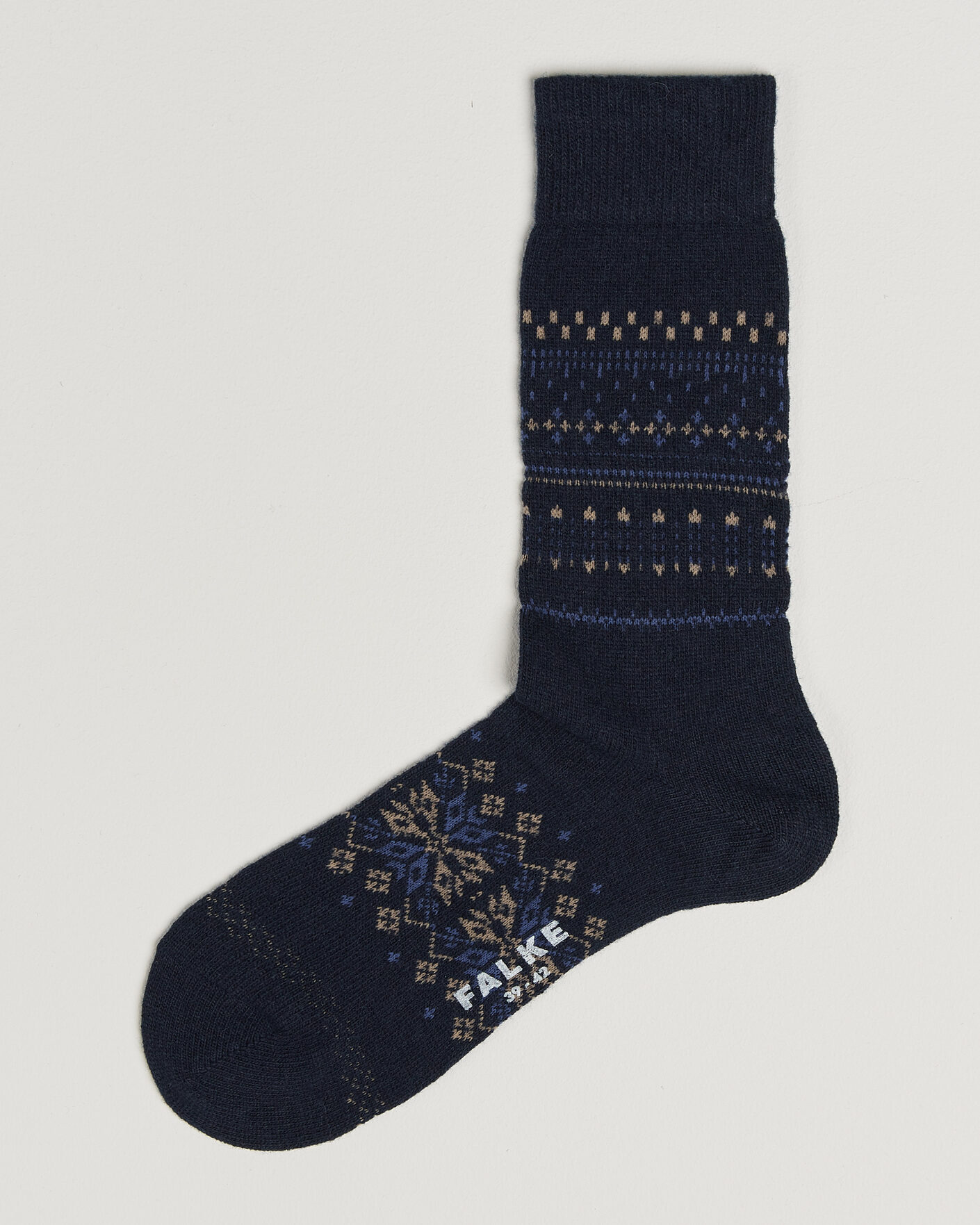 Men | Underwear & Socks | Falke | Sky Limit Fairisle Socks Space Blue