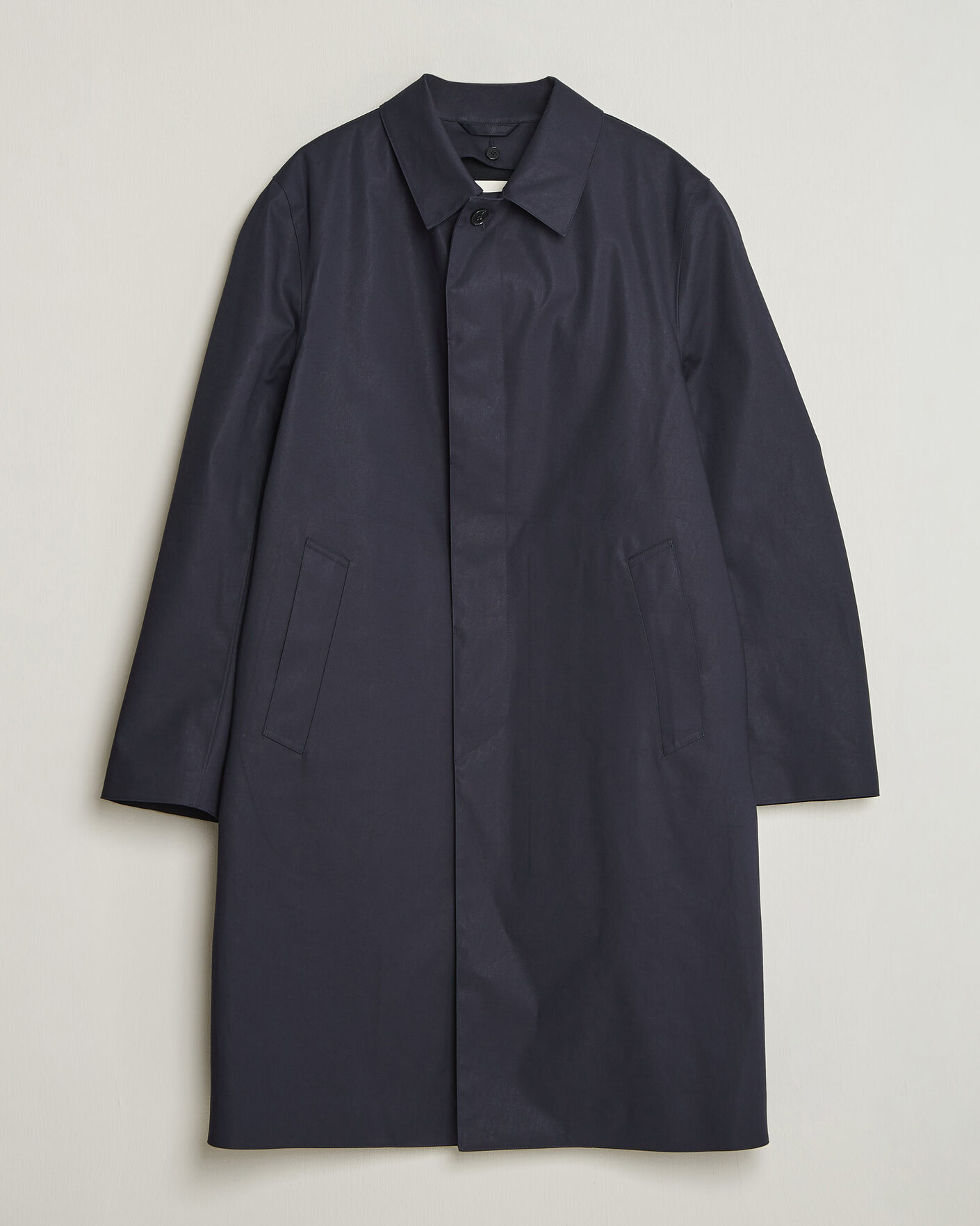 Men | Coats & Jackets | Mackintosh | Dunkeld Car Coat Navy