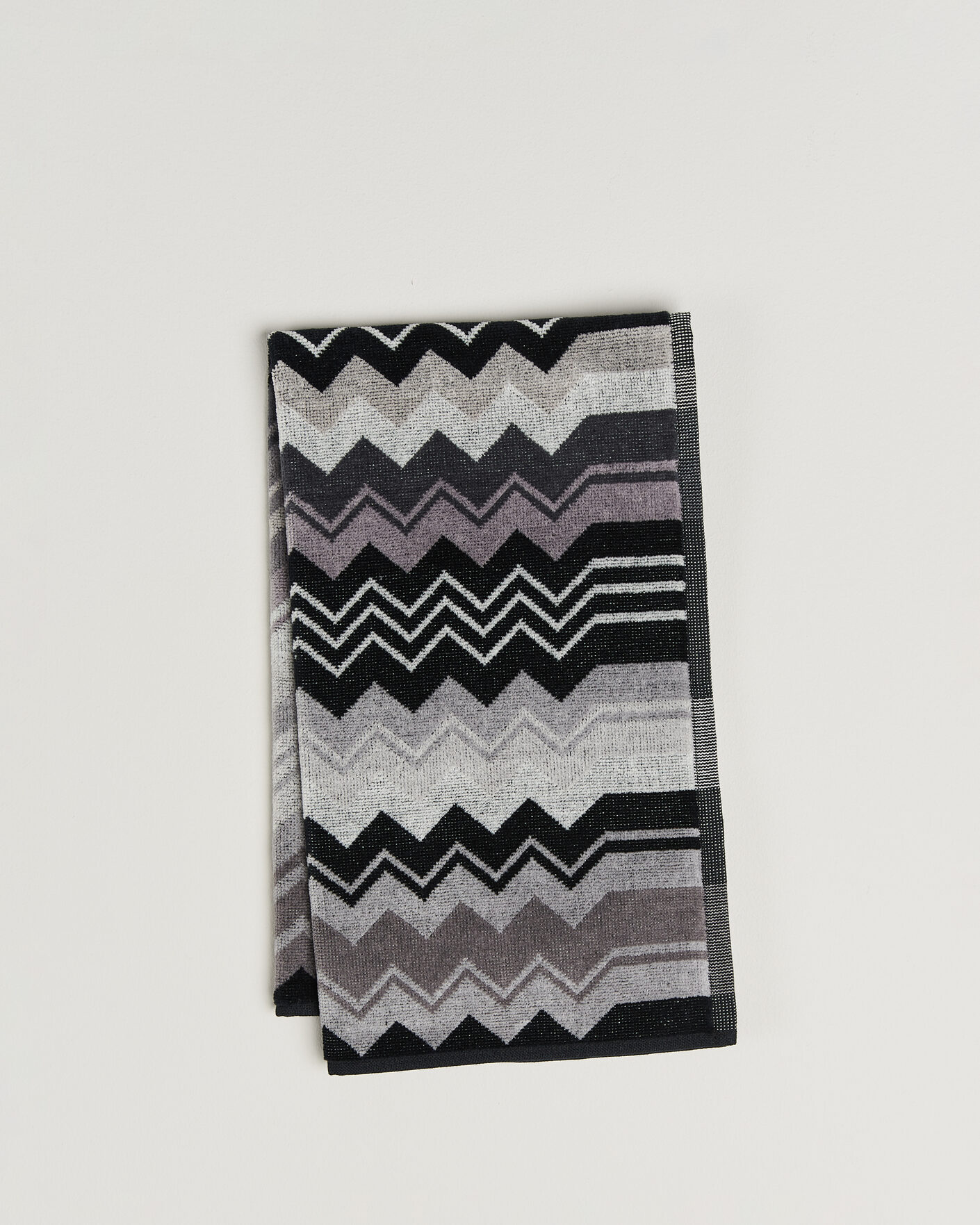 Men | Fabrics | Missoni Home | Giacomo Hand Towel 40x70cm Multi Black