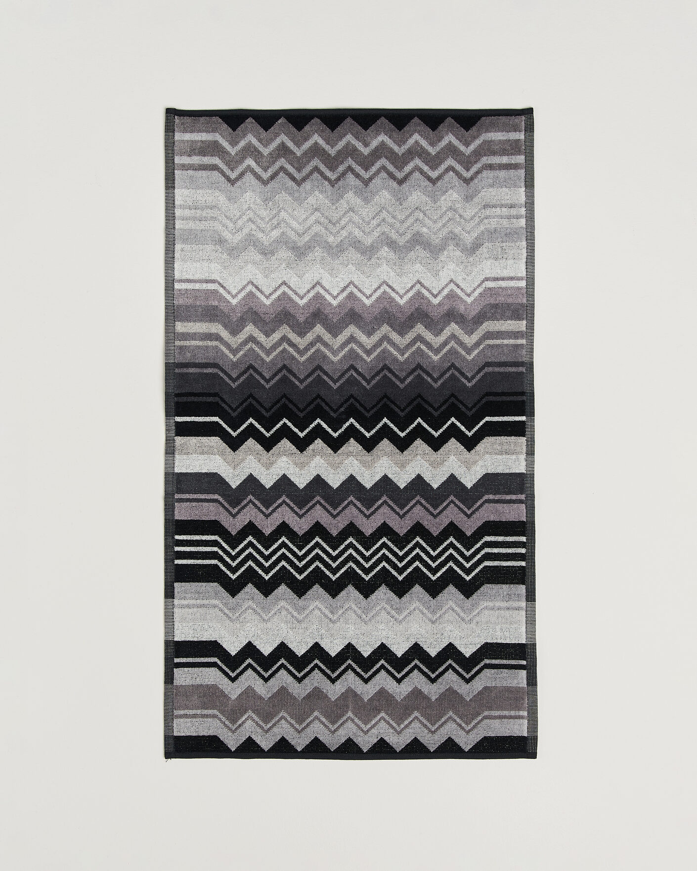 Men | Fabrics | Missoni Home | Giacomo Hand Towel 40x70cm Multi Black