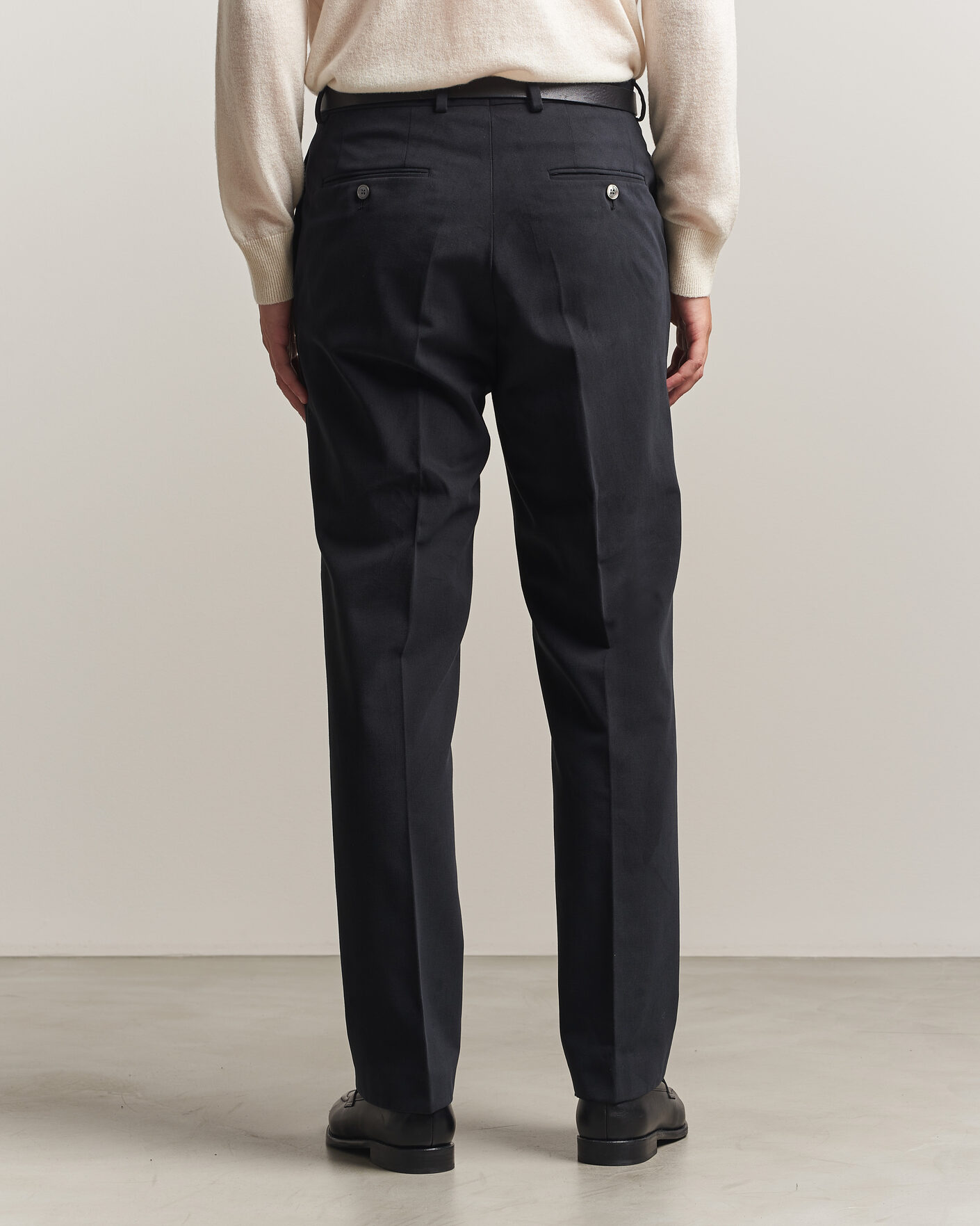 Men | Trousers | Oscar Jacobson | Del S Trousers Black