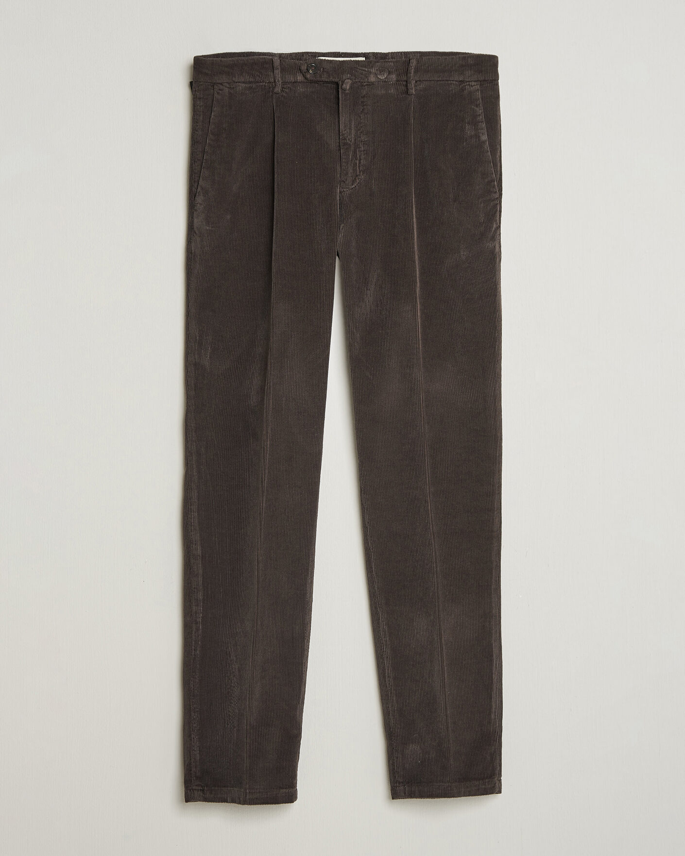 Men | Trousers | Briglia 1949 | Easy Fit Corduroy Trousers Brown
