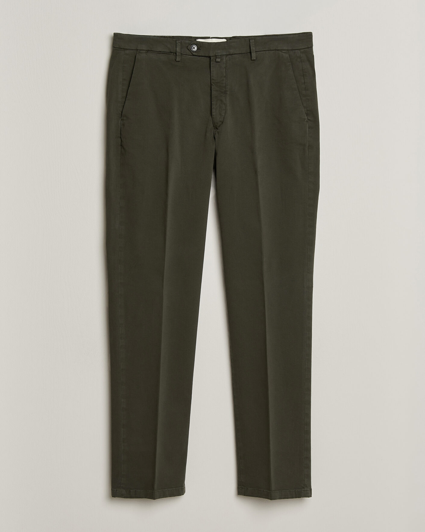 Men | Trousers | Briglia 1949 | Soho Tailored Easy Fit Chino Olive