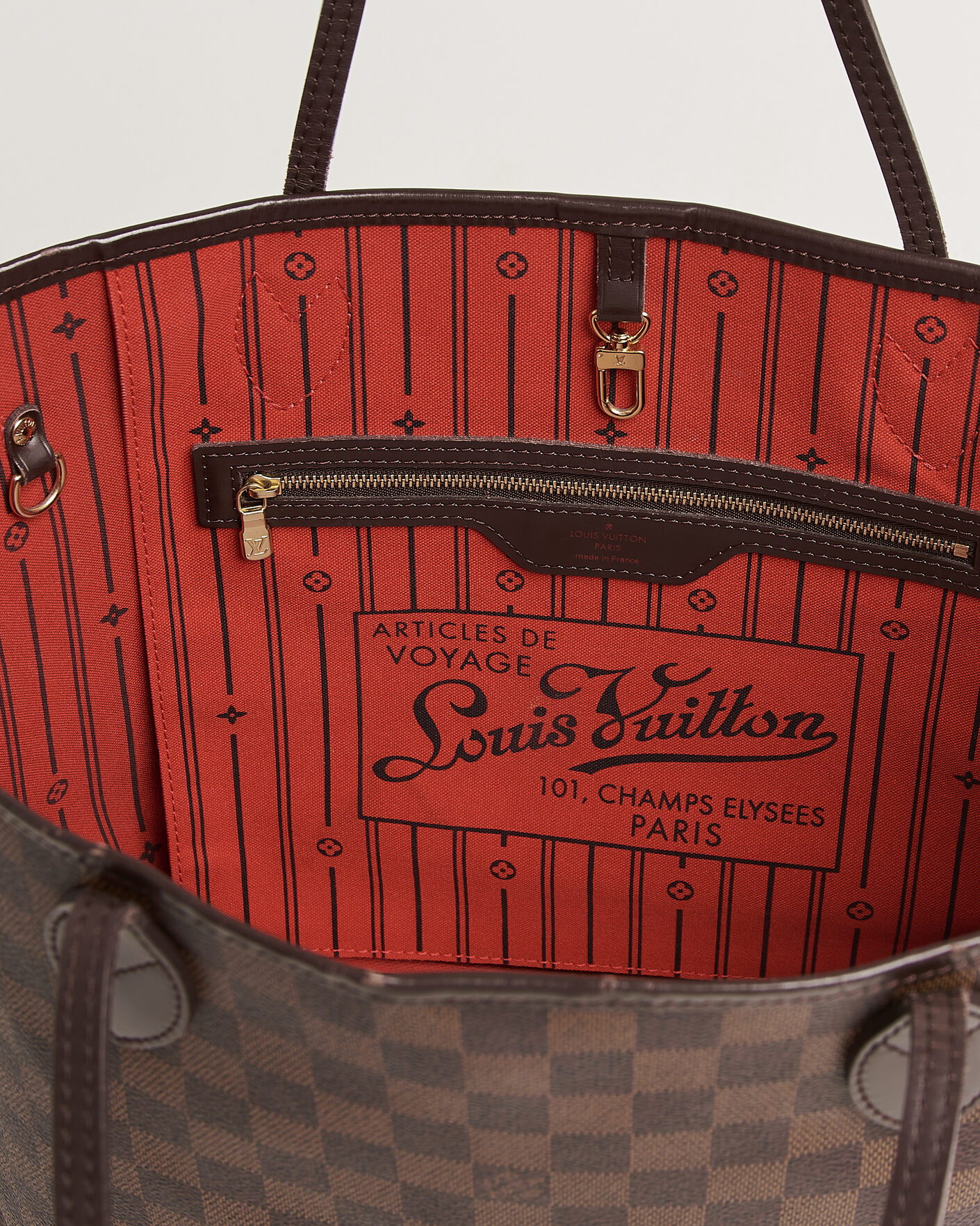 Men | Pre-Owned & Vintage Bags | Louis Vuitton Pre-Owned | Nevelfull MM Damier Ebene
