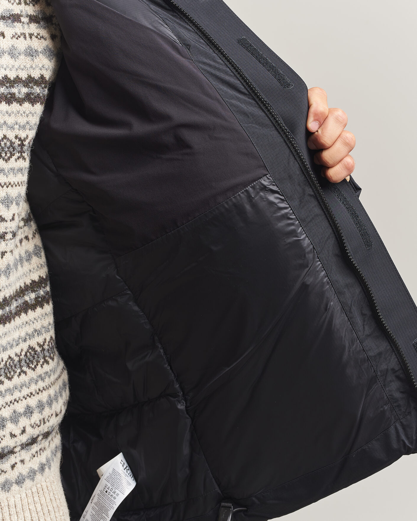 Men | Coats & Jackets | Rab | Batura Waterproof Down Jacket Black