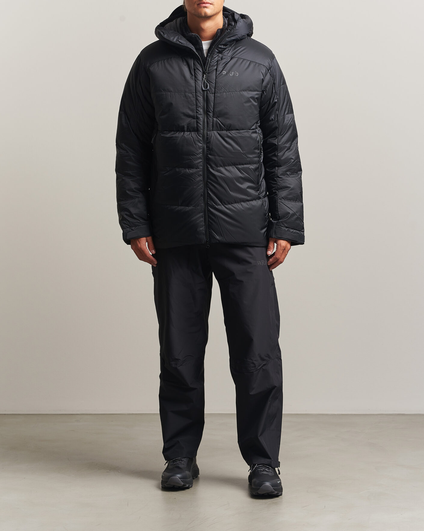 Men | Coats & Jackets | Rab | Positron Pro Hoody Down Jacket Black