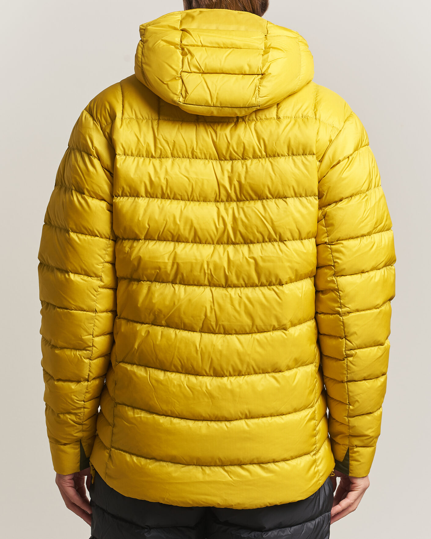 Men | Coats & Jackets | Rab | Electron Pro Hoody Mid Down Jacket Dark Pollen