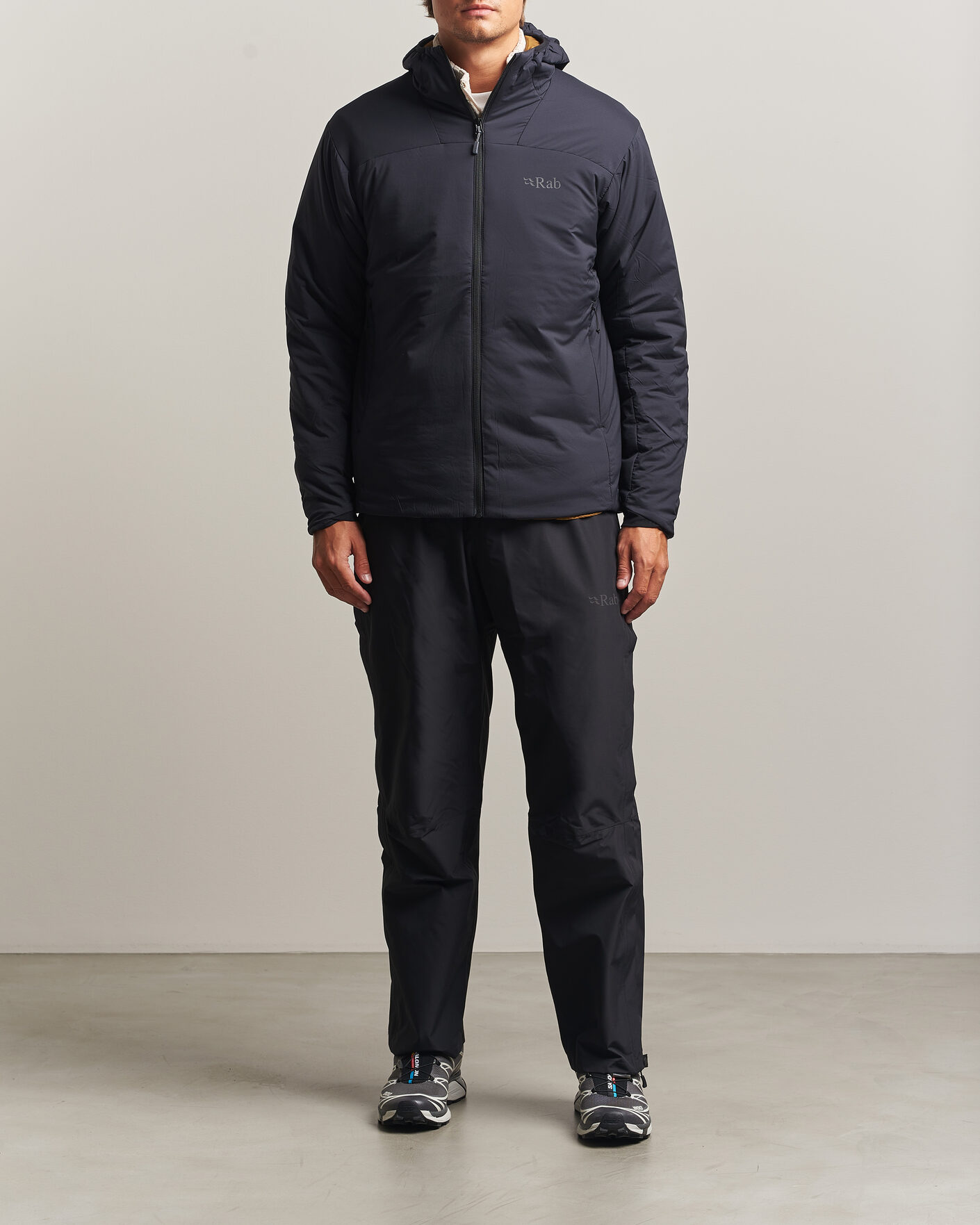 Men | Coats & Jackets | Rab | Xenair Alpine Light Jacket Black