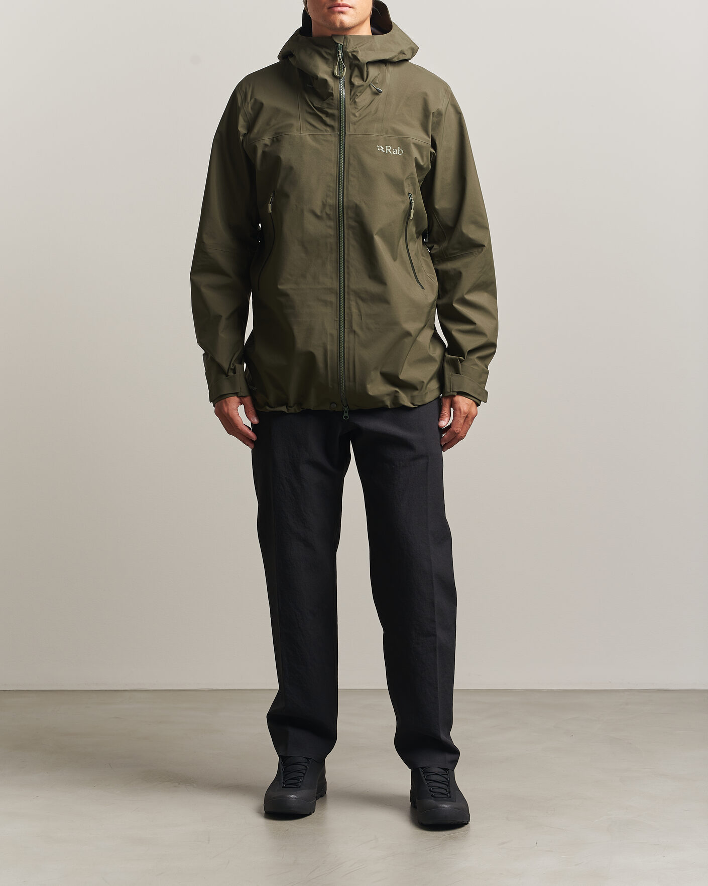Men | Coats & Jackets | Rab | Kangri GORE-TEX Jacket Army 