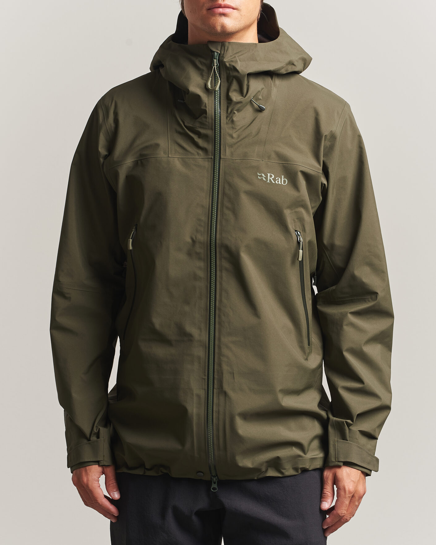 Men | Coats & Jackets | Rab | Kangri GORE-TEX Jacket Army 