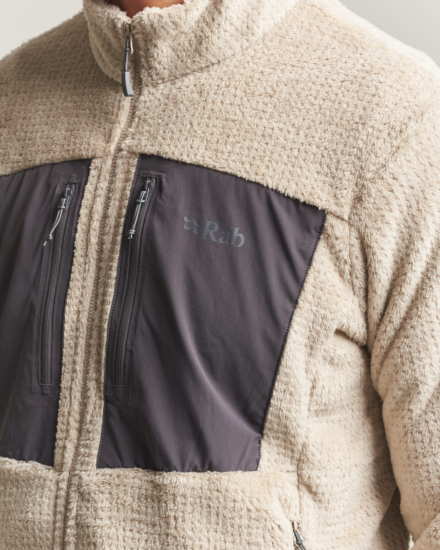 Men | Sweaters & Knitwear | Rab | Granatic Jacket Dark Pebble