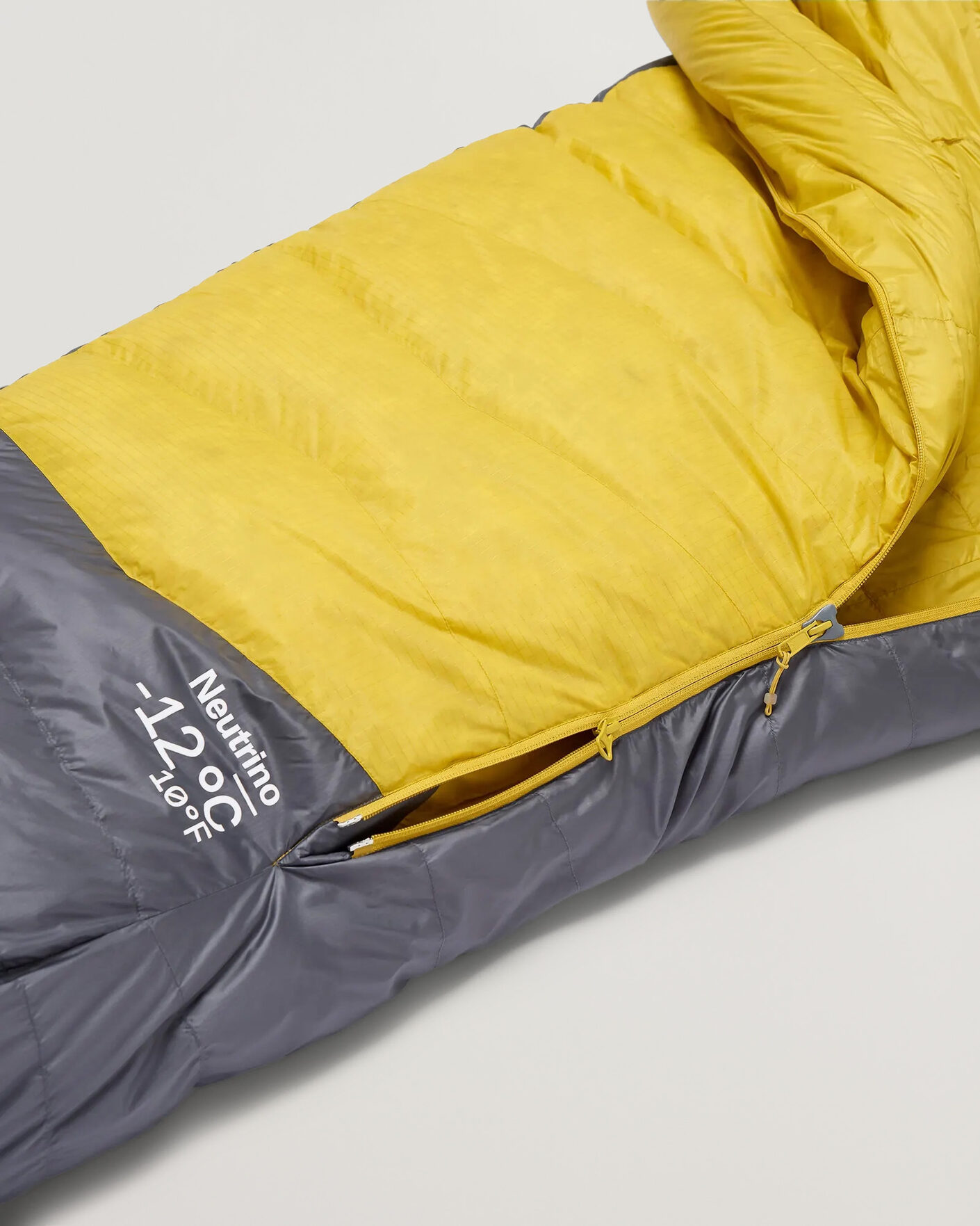 Men | Outdoor living | Rab | Neutrino -12C Sleeping Bag Regular Graphene/Dark Pollen